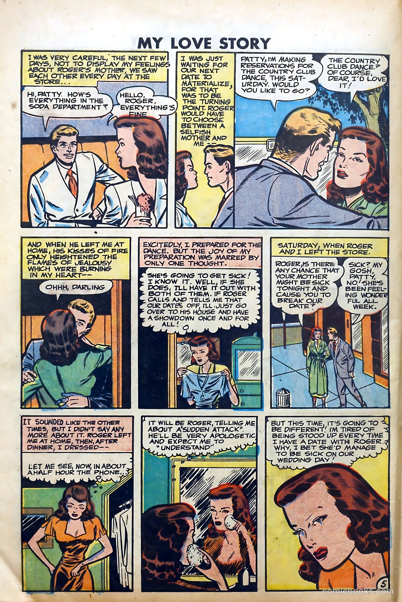 My Love Story #4 (1950) — page 28 of 36