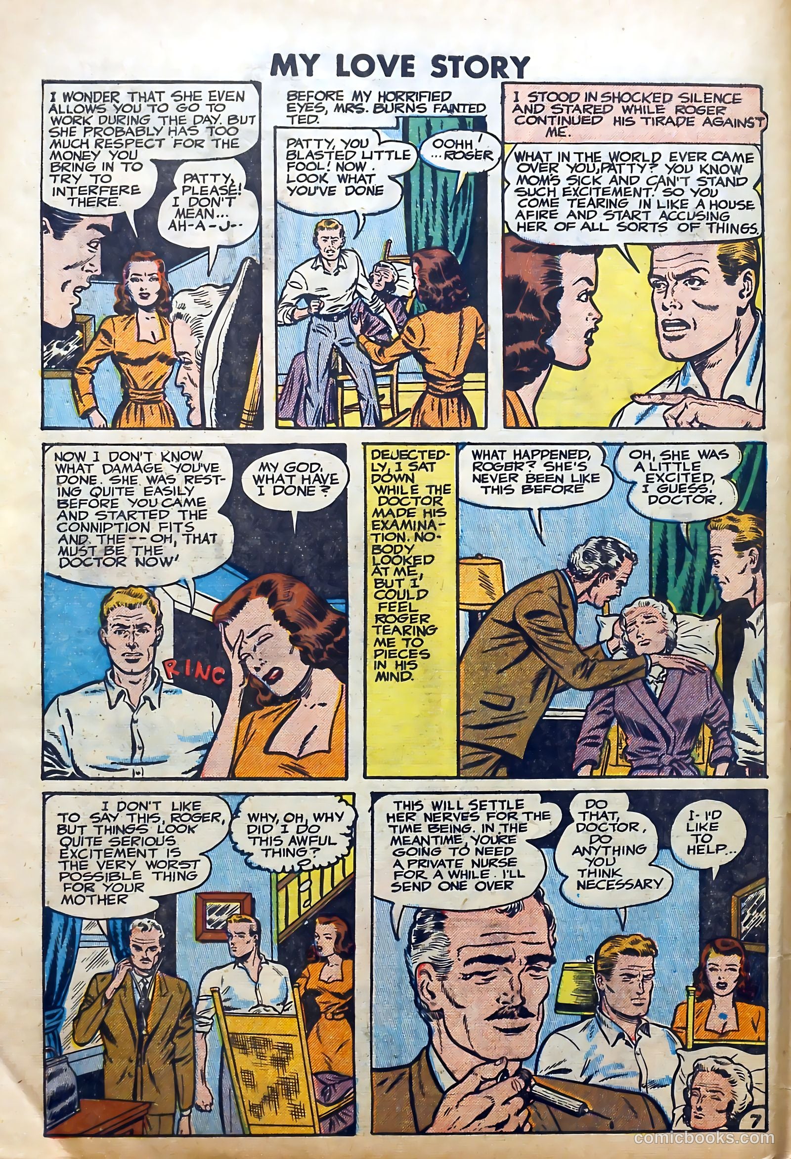 My Love Story #4 (1950) — page 30 of 36