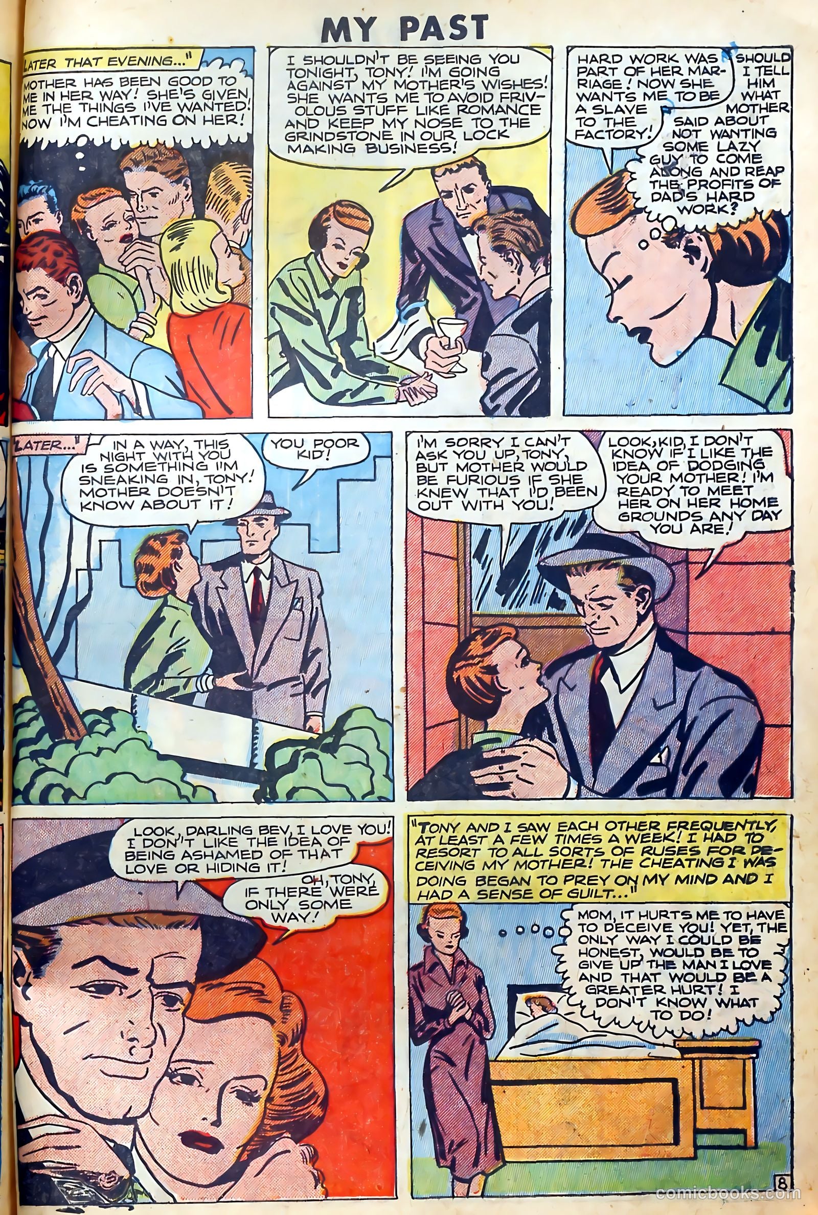 My Past #11 (1950) — page 8 of 34