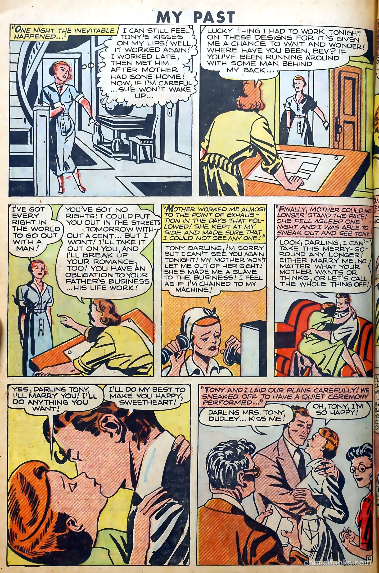My Past #11 (1950) — page 9 of 34