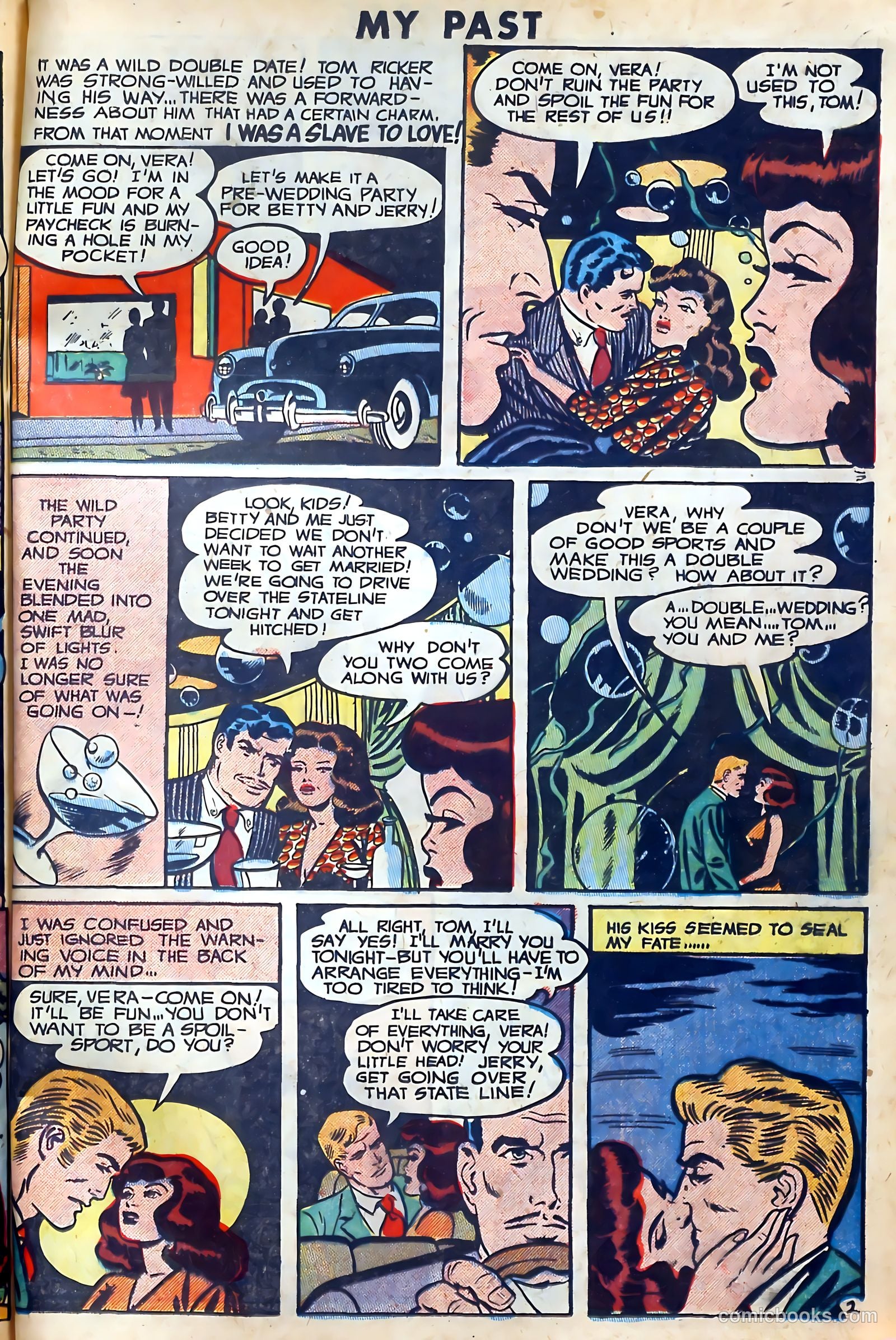 My Past #11 (1950) — page 12 of 34