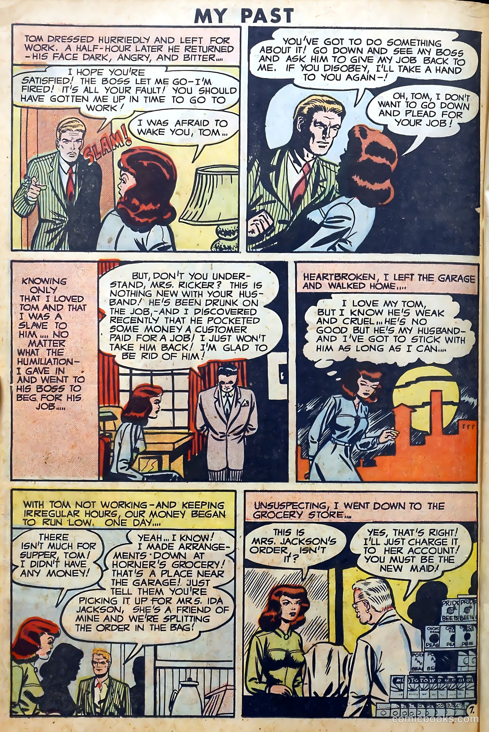My Past #11 (1950) — page 17 of 34