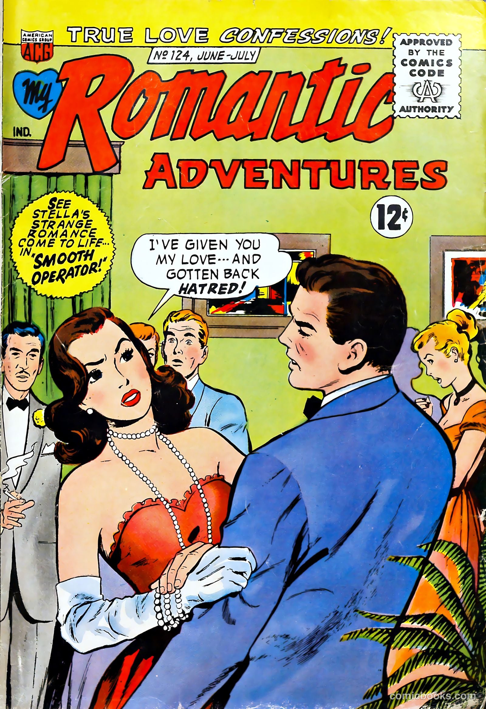 My Romantic Adventures #124 cover