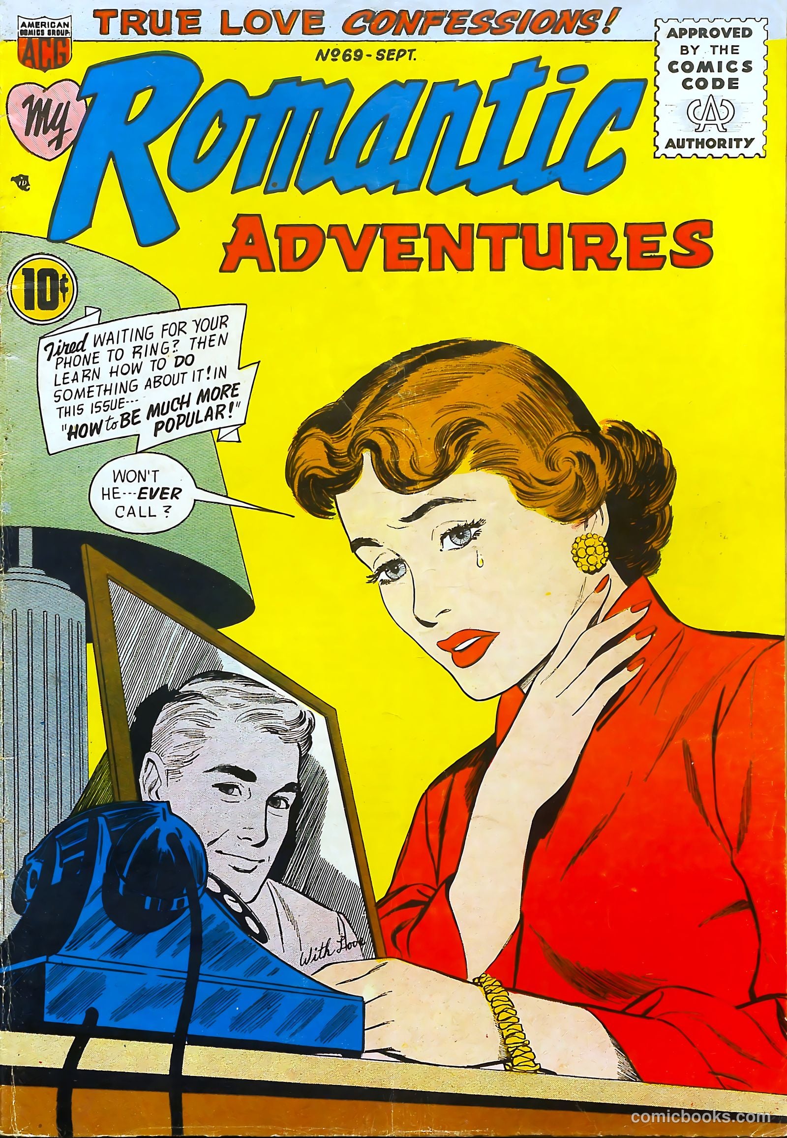 My Romantic Adventures #69 cover