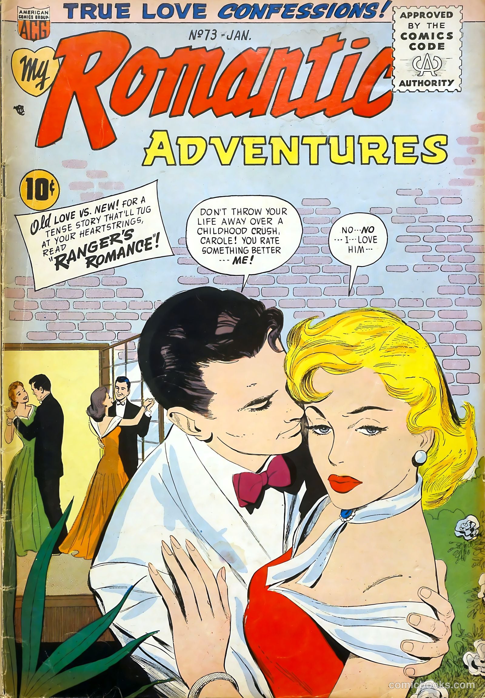 My Romantic Adventures #73 cover