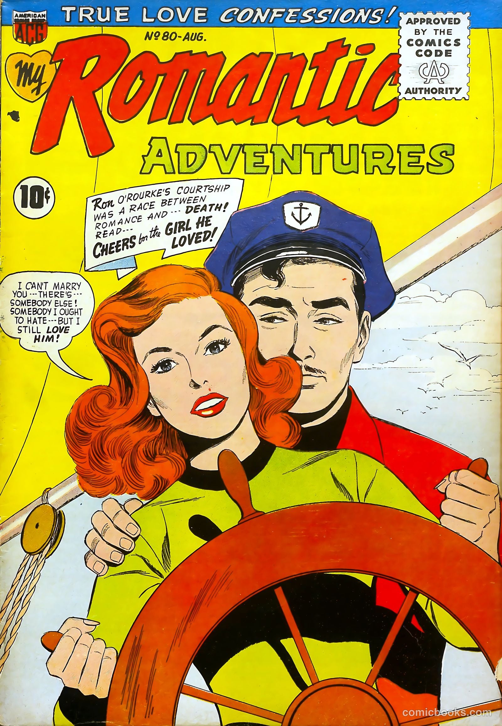 My Romantic Adventures #80 cover