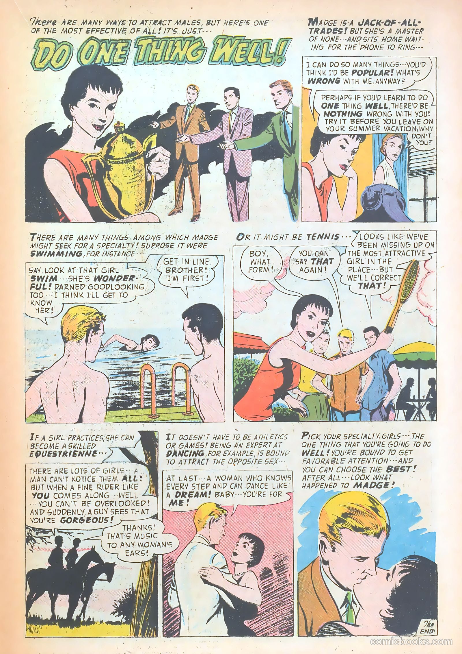 My Romantic Adventures #90 (1958) — page 21 of 36