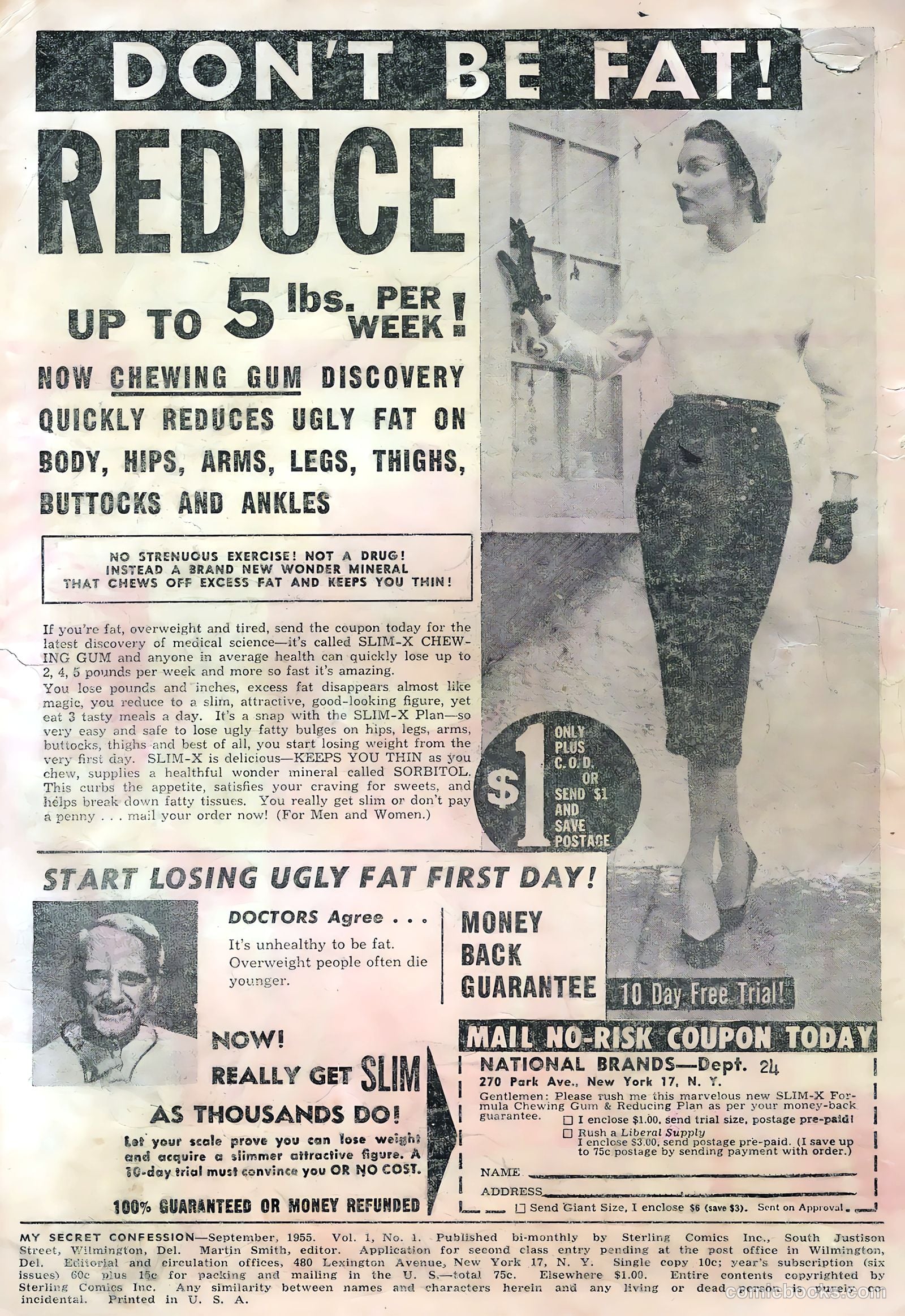 My Secret Confession #1 (1955, Sterling) — page 2 of 36