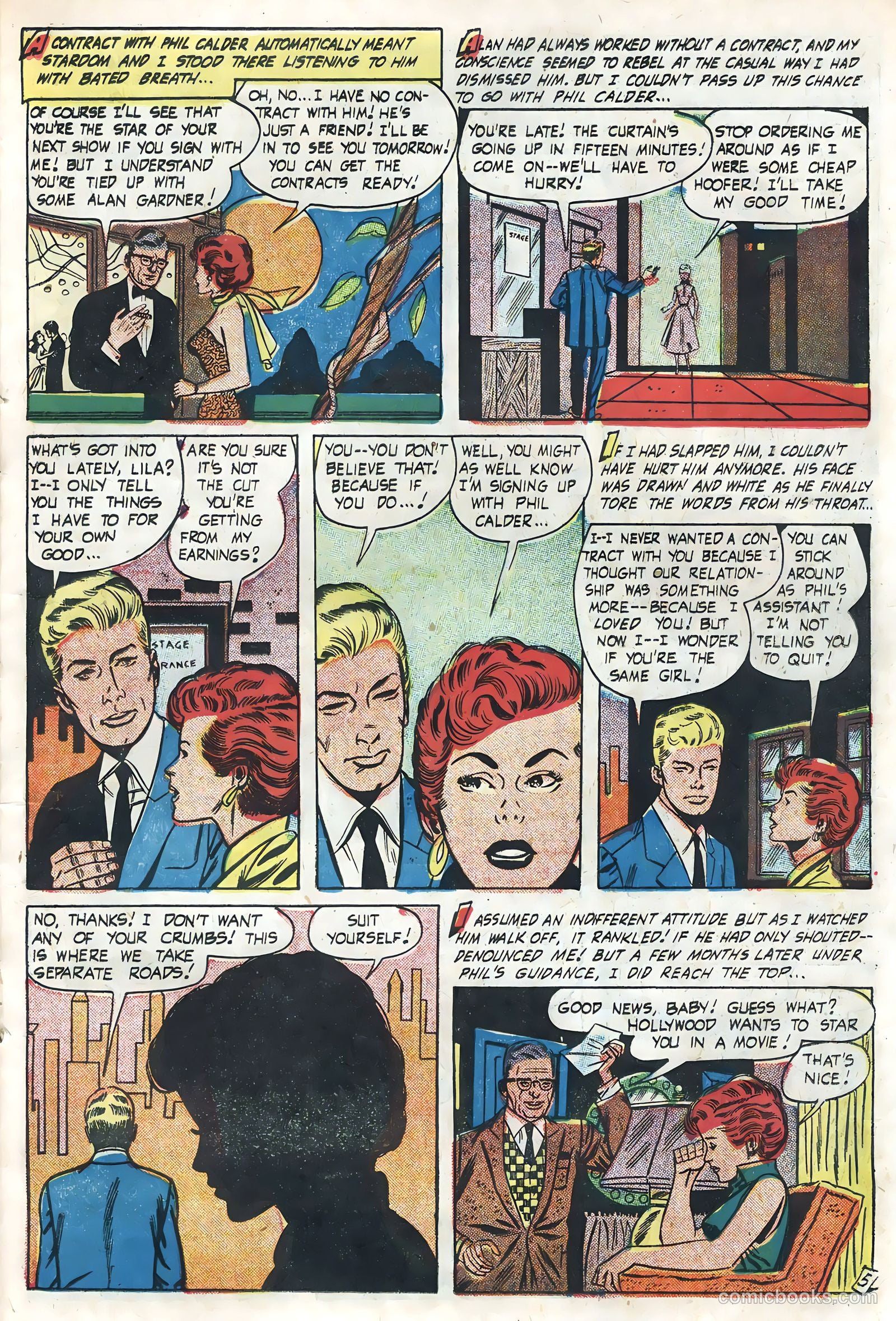 My Secret Confession #1 (1955, Sterling) — page 21 of 36