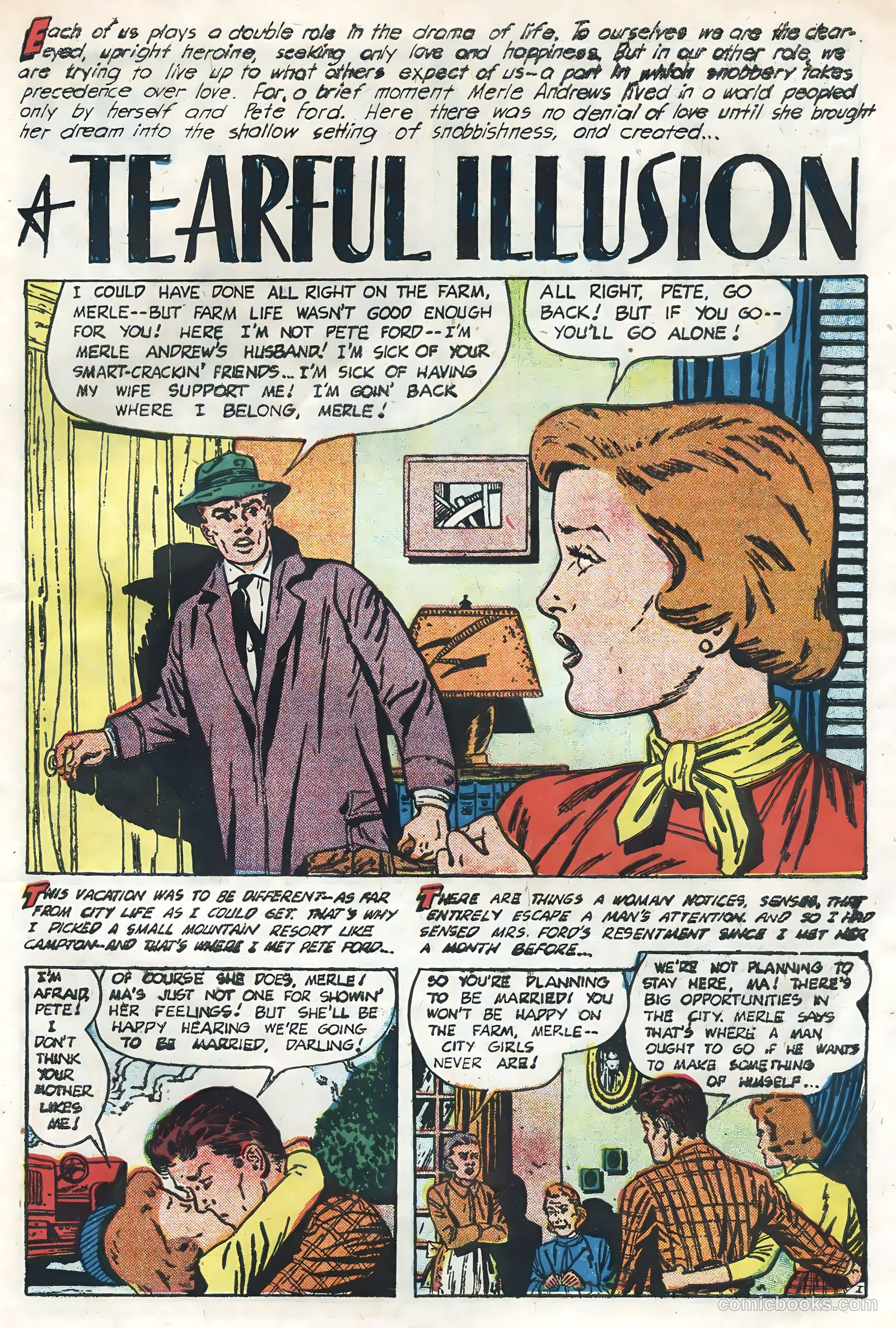 My Secret Confession #1 (1955, Sterling) — page 27 of 36