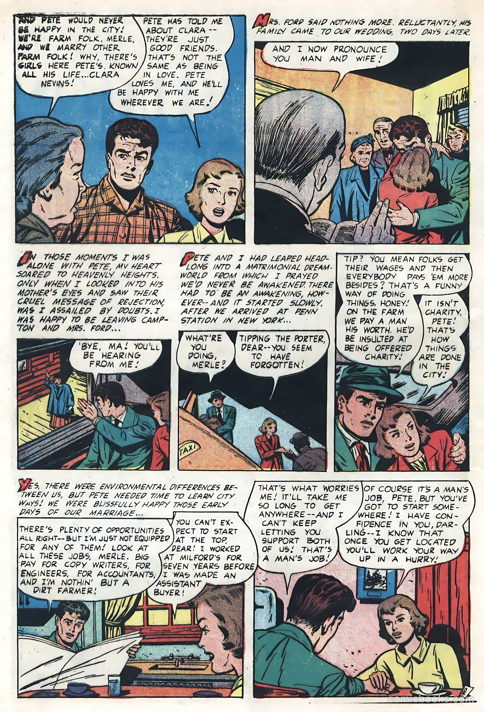 My Secret Confession #1 (1955, Sterling) — page 28 of 36