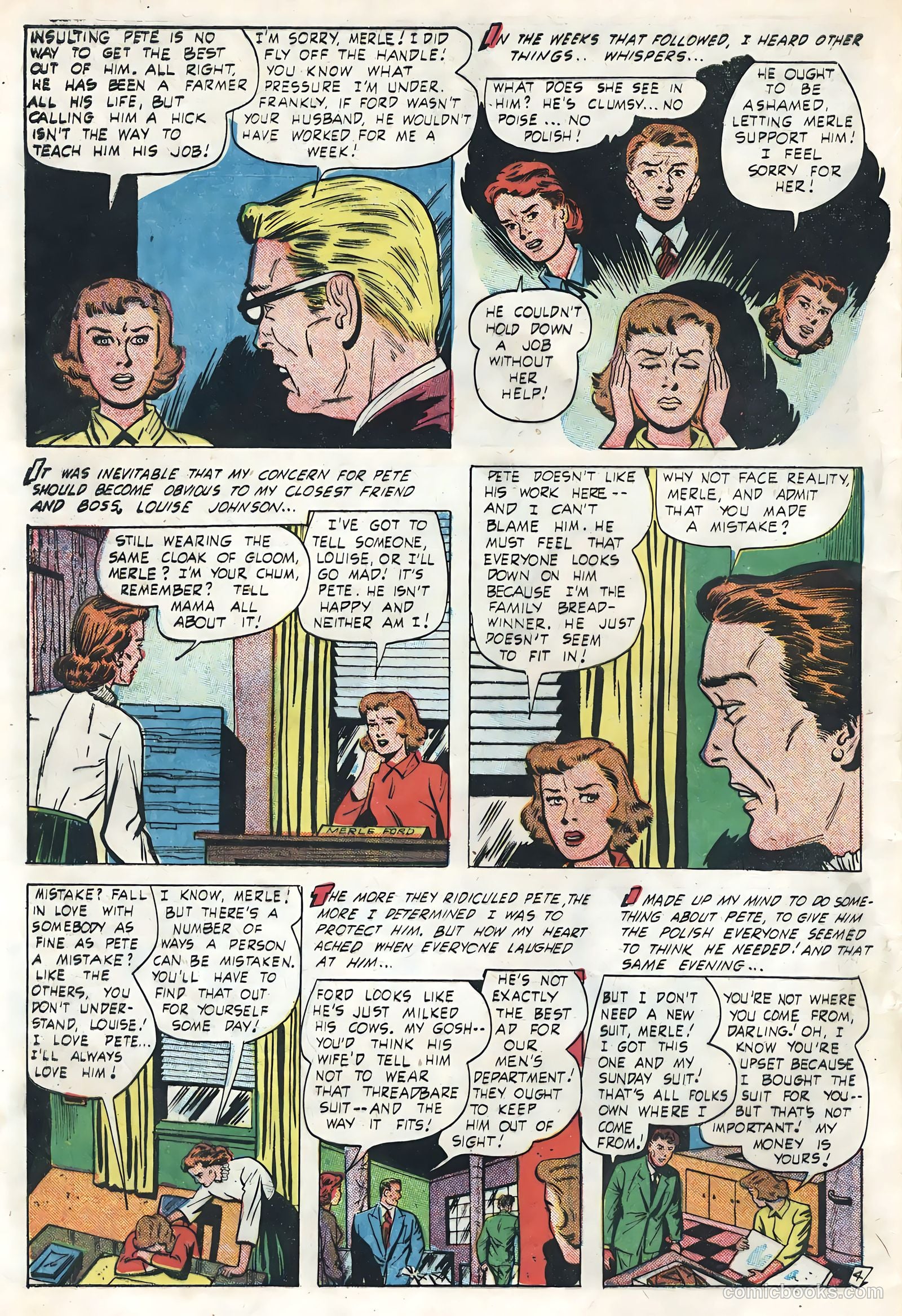 My Secret Confession #1 (1955, Sterling) — page 30 of 36