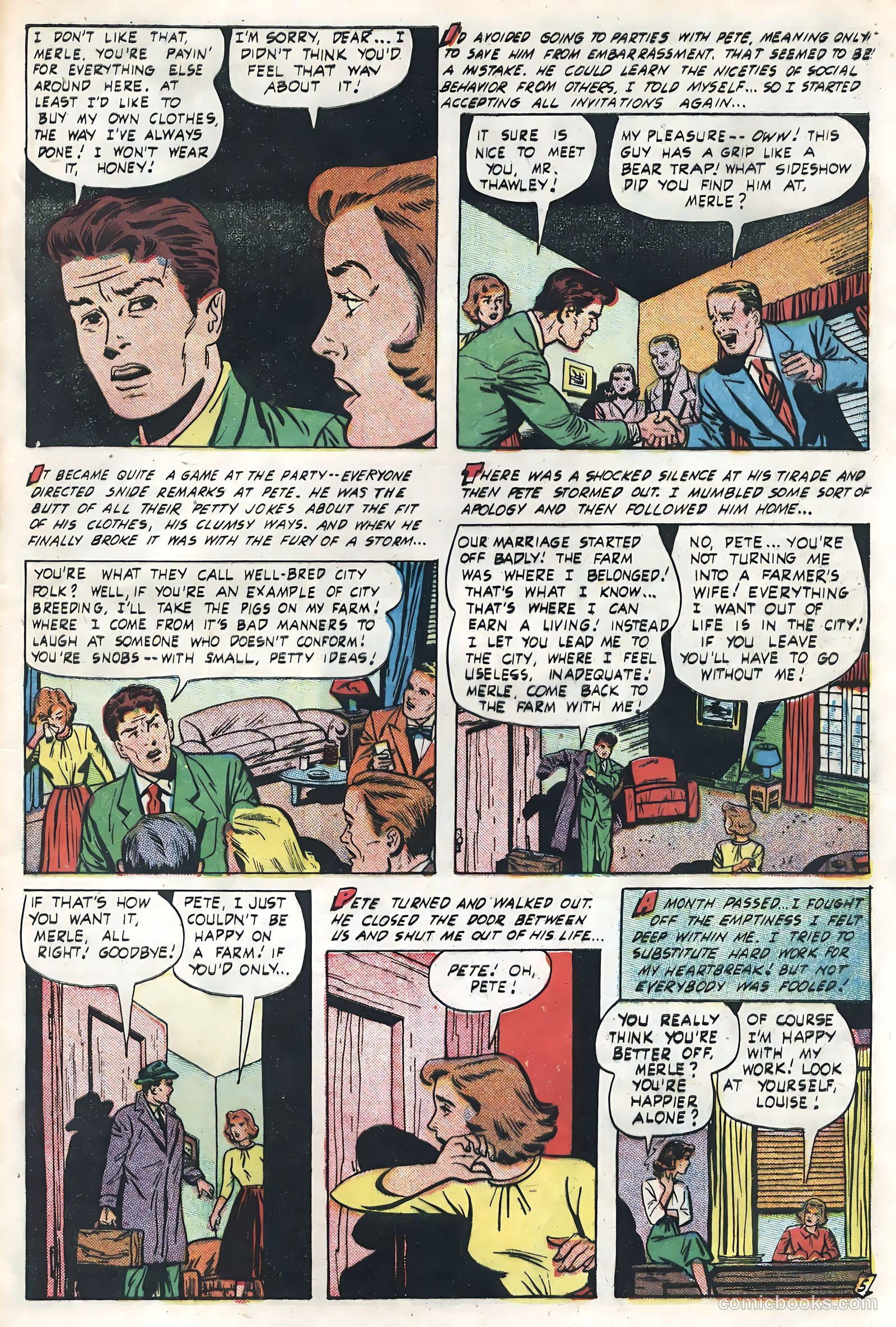 My Secret Confession #1 (1955, Sterling) — page 31 of 36