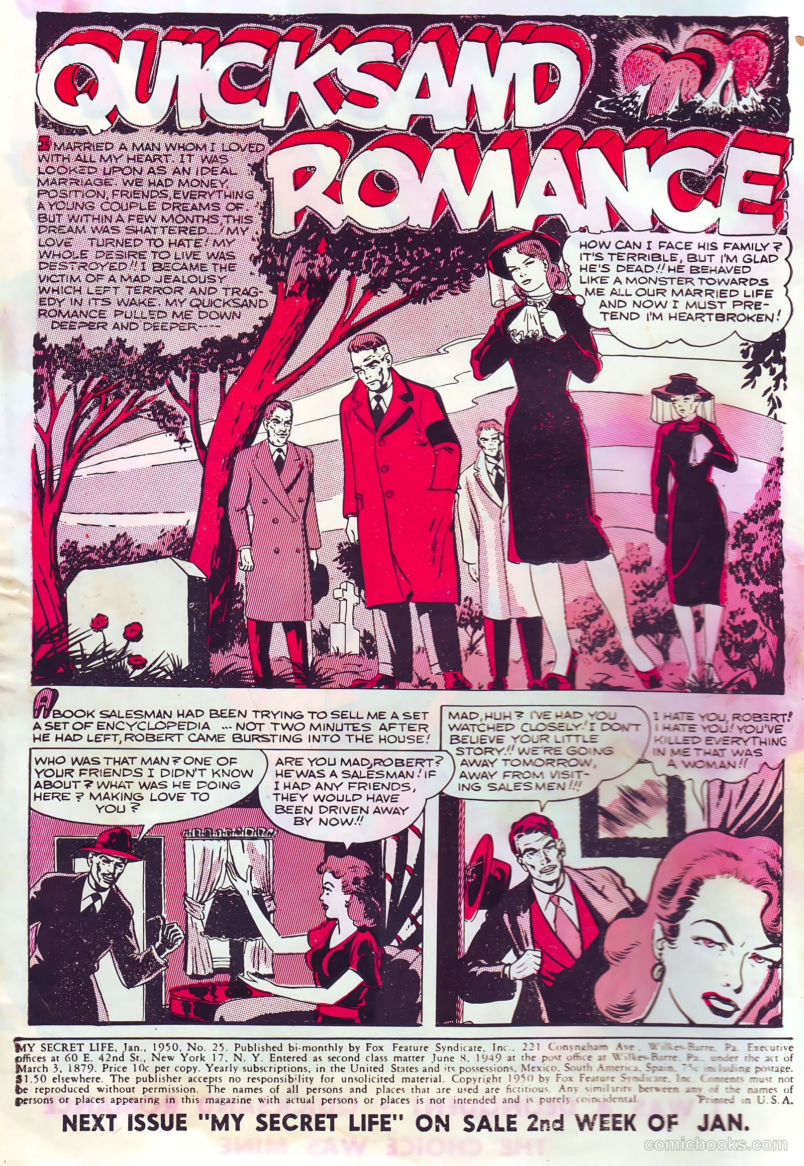 My Secret Life #25 (1958) — page 2 of 36