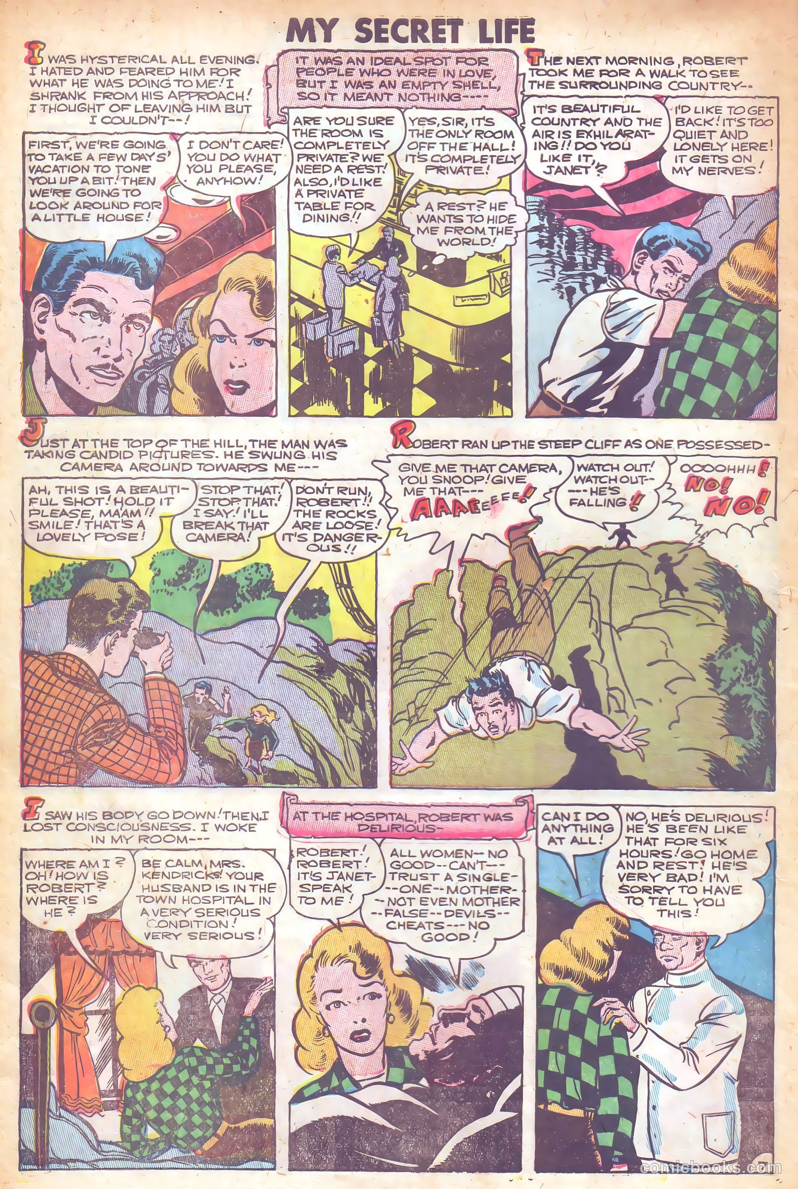 My Secret Life #25 (1958) — page 8 of 36