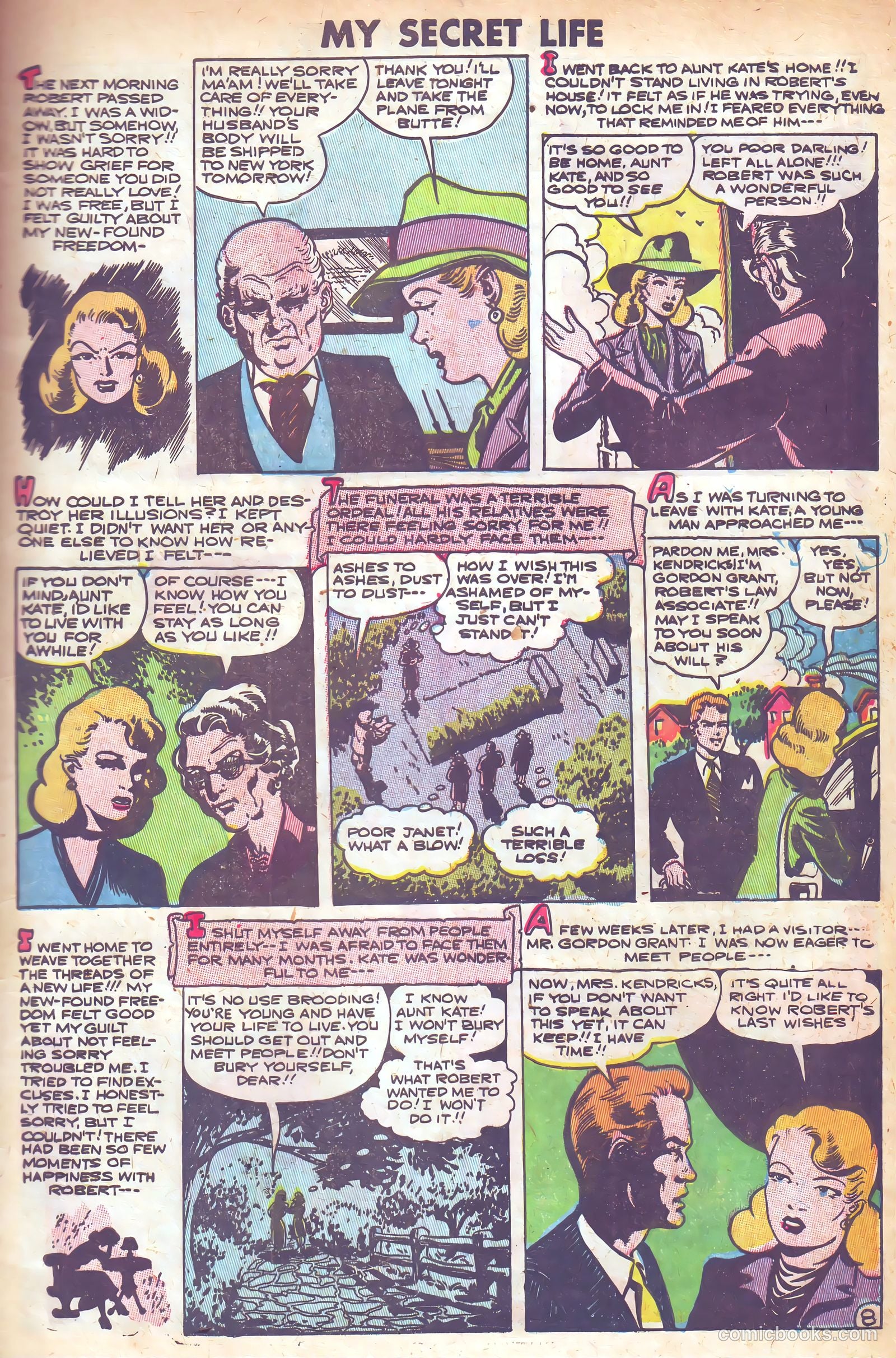 My Secret Life #25 (1958) — page 9 of 36