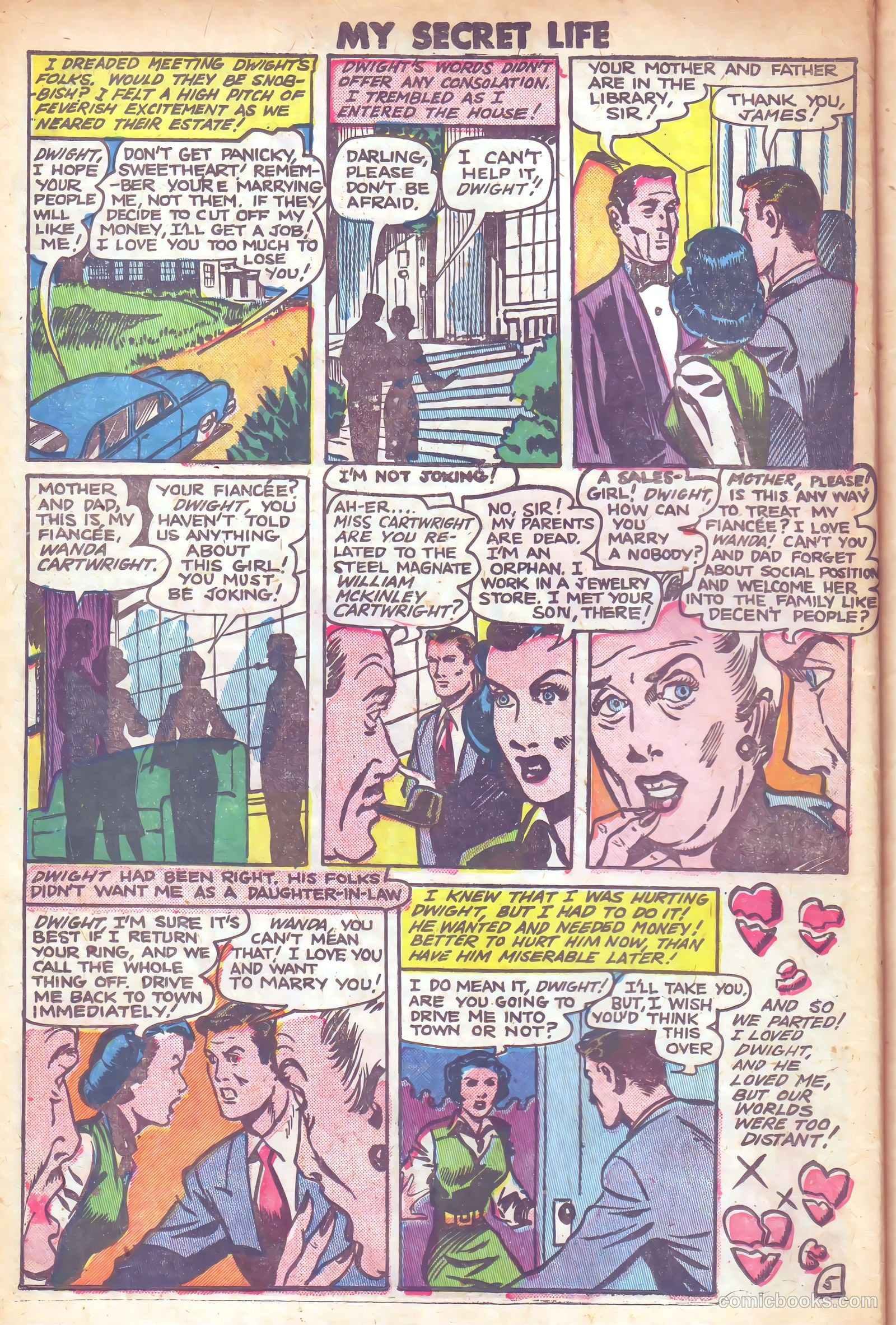 My Secret Life #25 (1958) — page 16 of 36