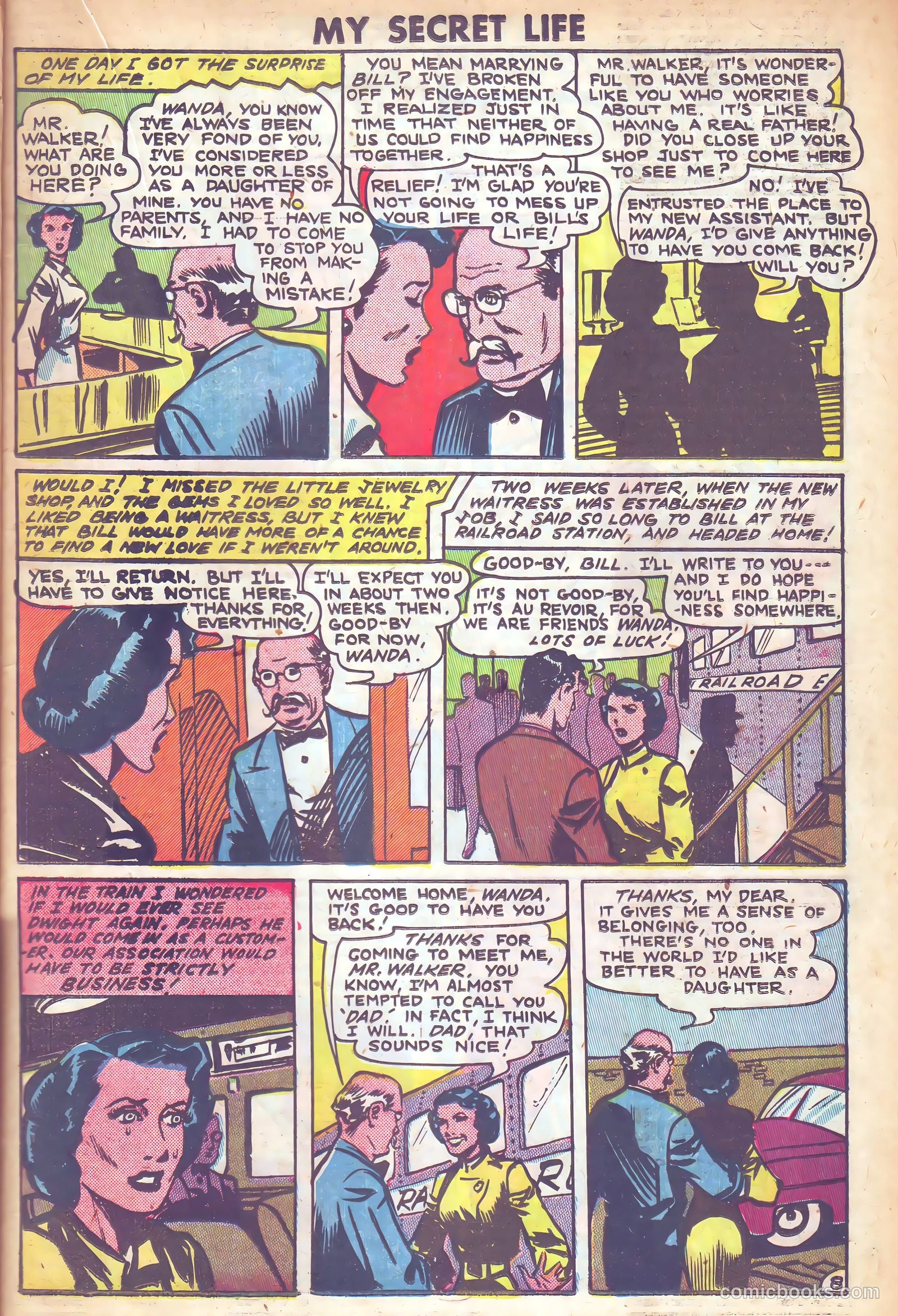 My Secret Life #25 (1958) — page 19 of 36