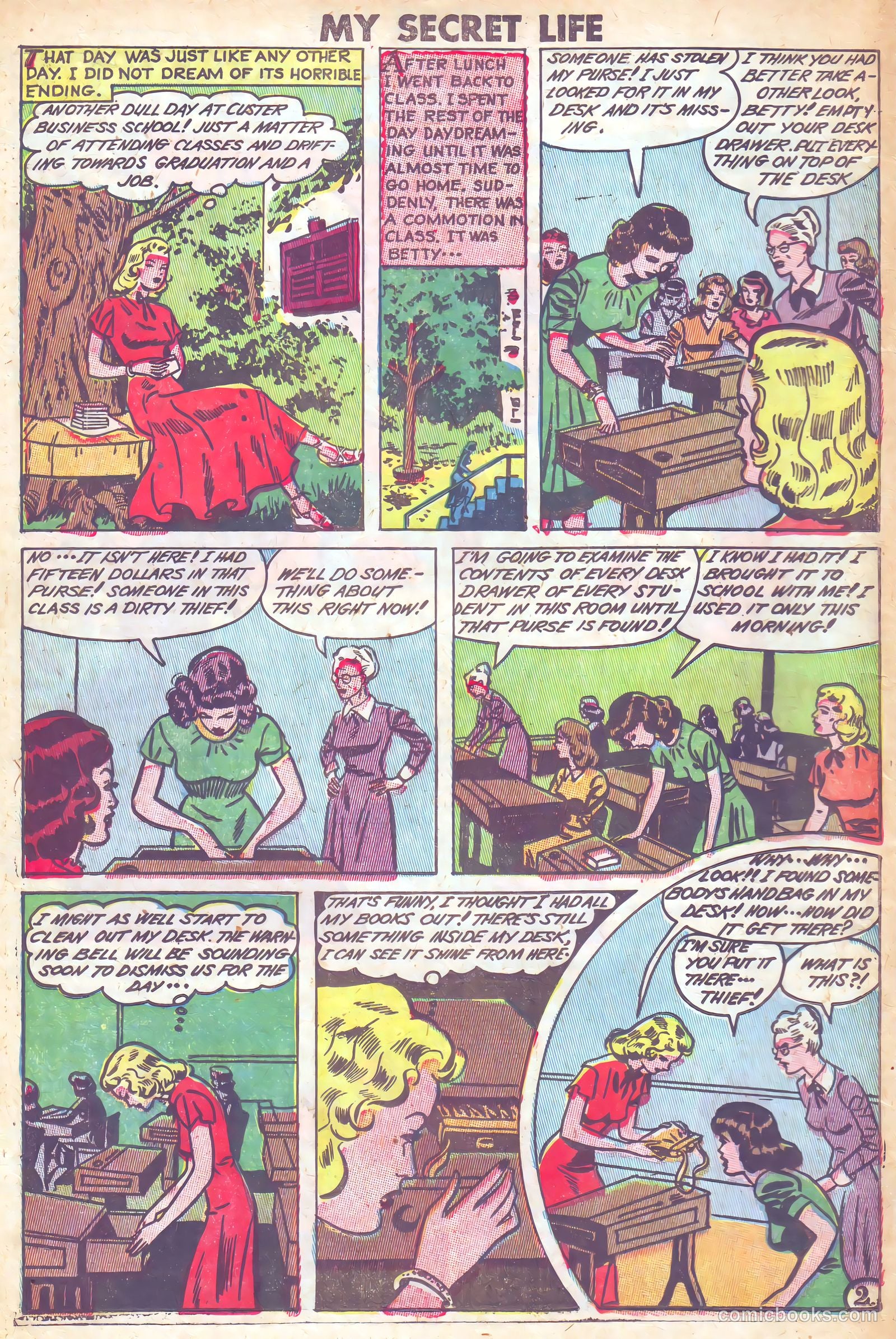 My Secret Life #25 (1958) — page 24 of 36