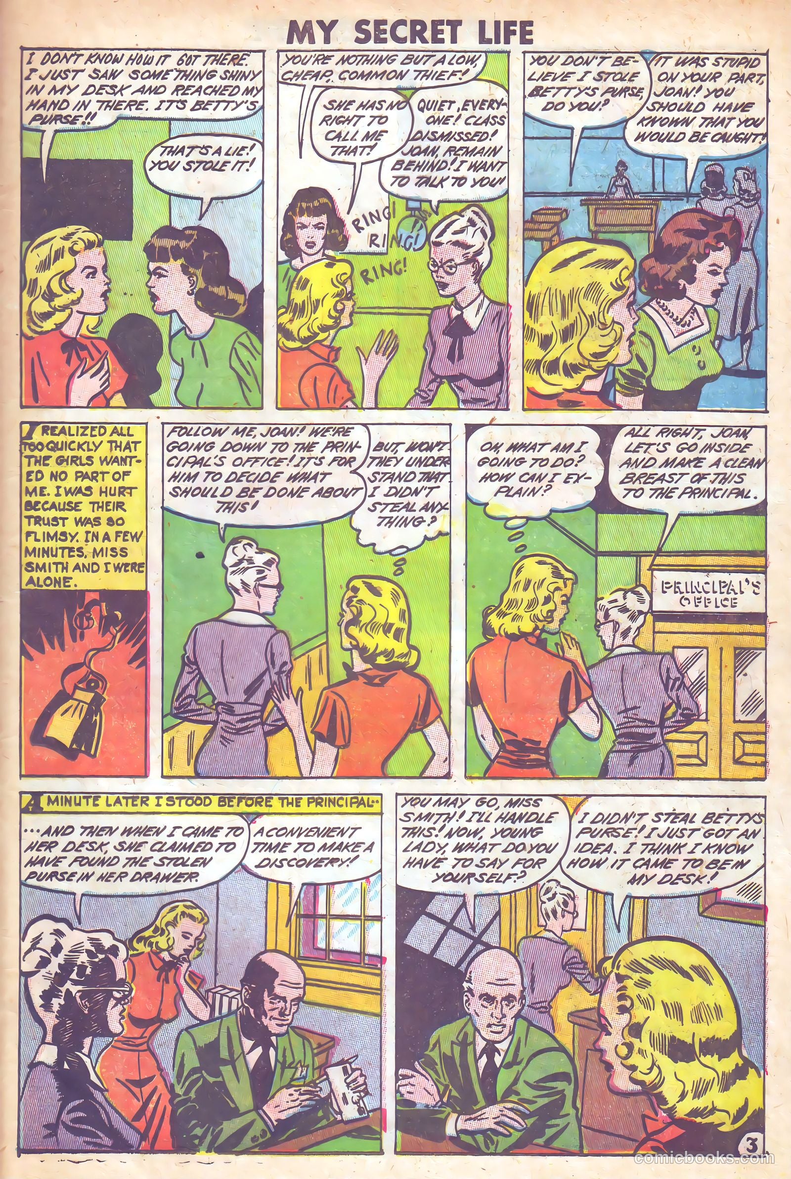 My Secret Life #25 (1958) — page 25 of 36
