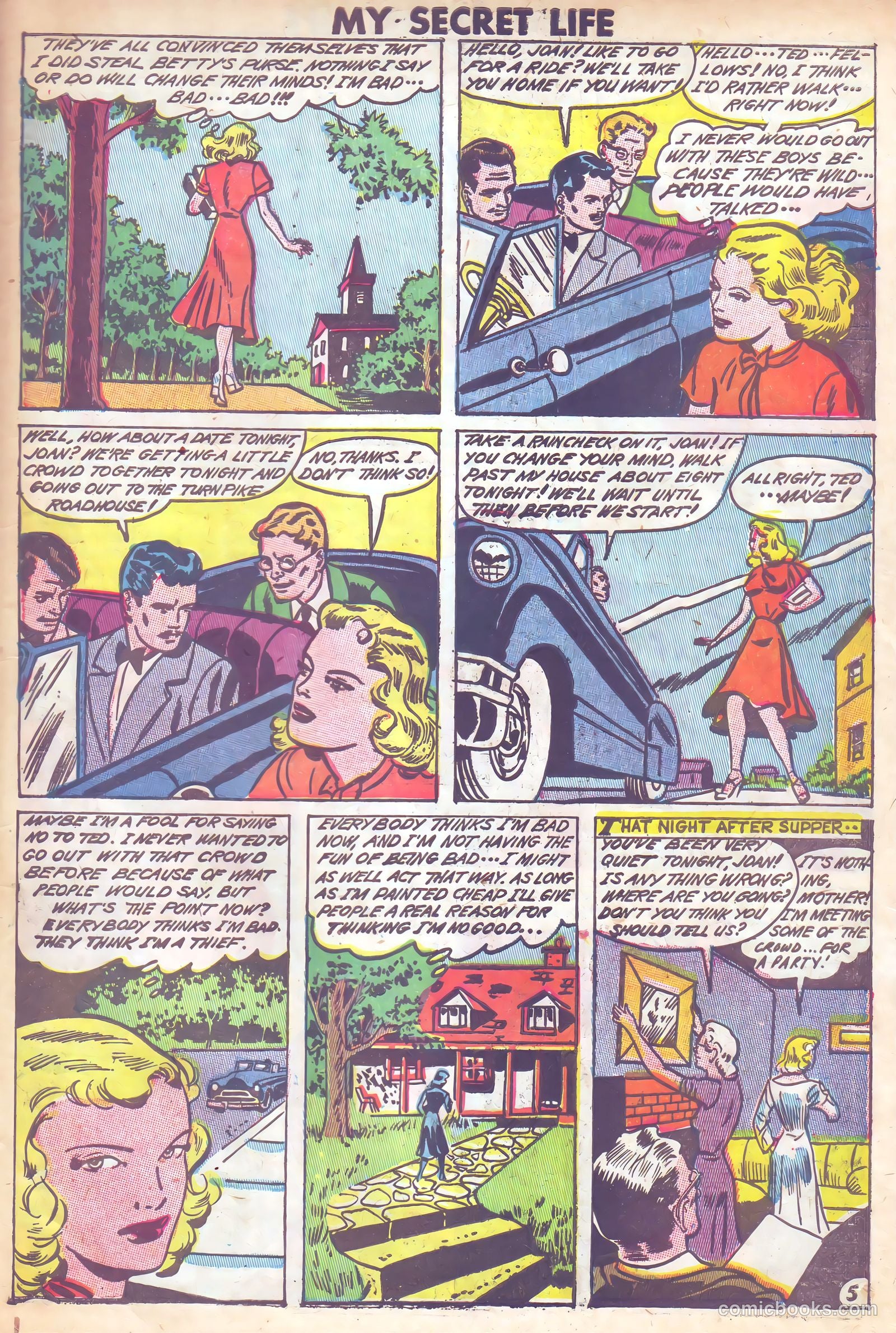 My Secret Life #25 (1958) — page 27 of 36