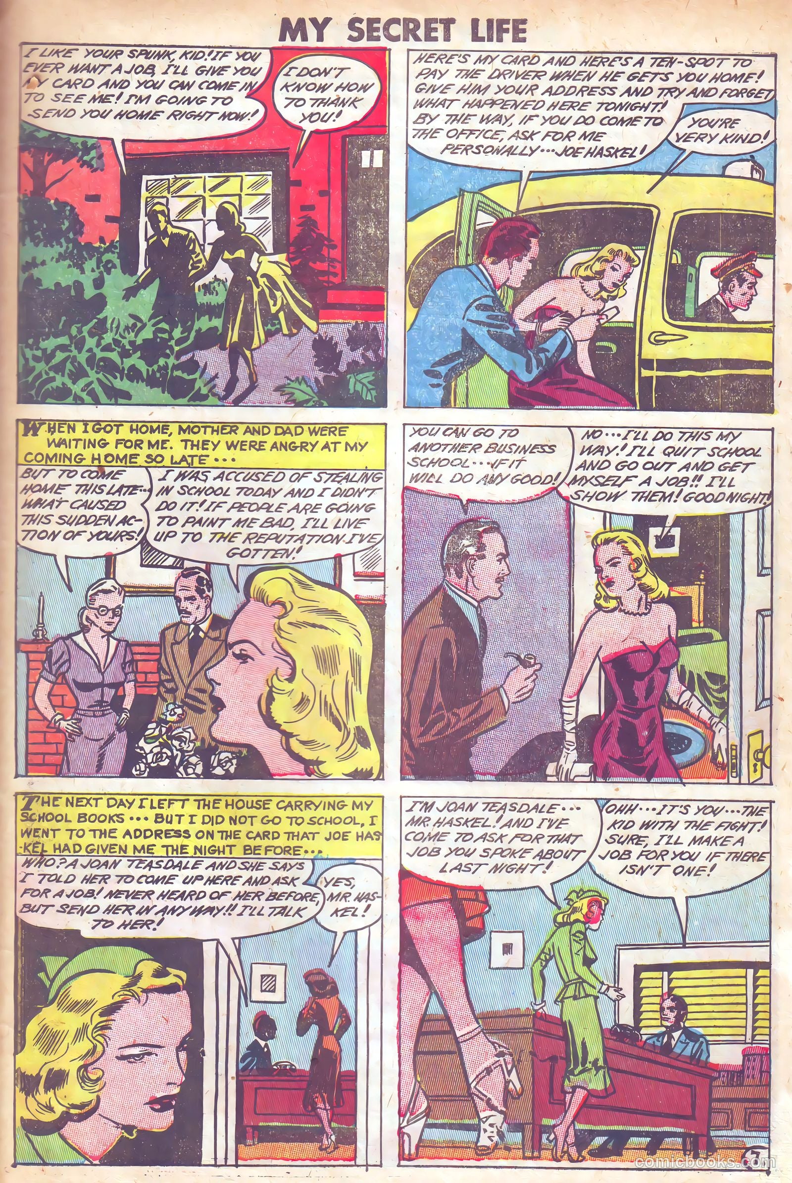 My Secret Life #25 (1958) — page 29 of 36