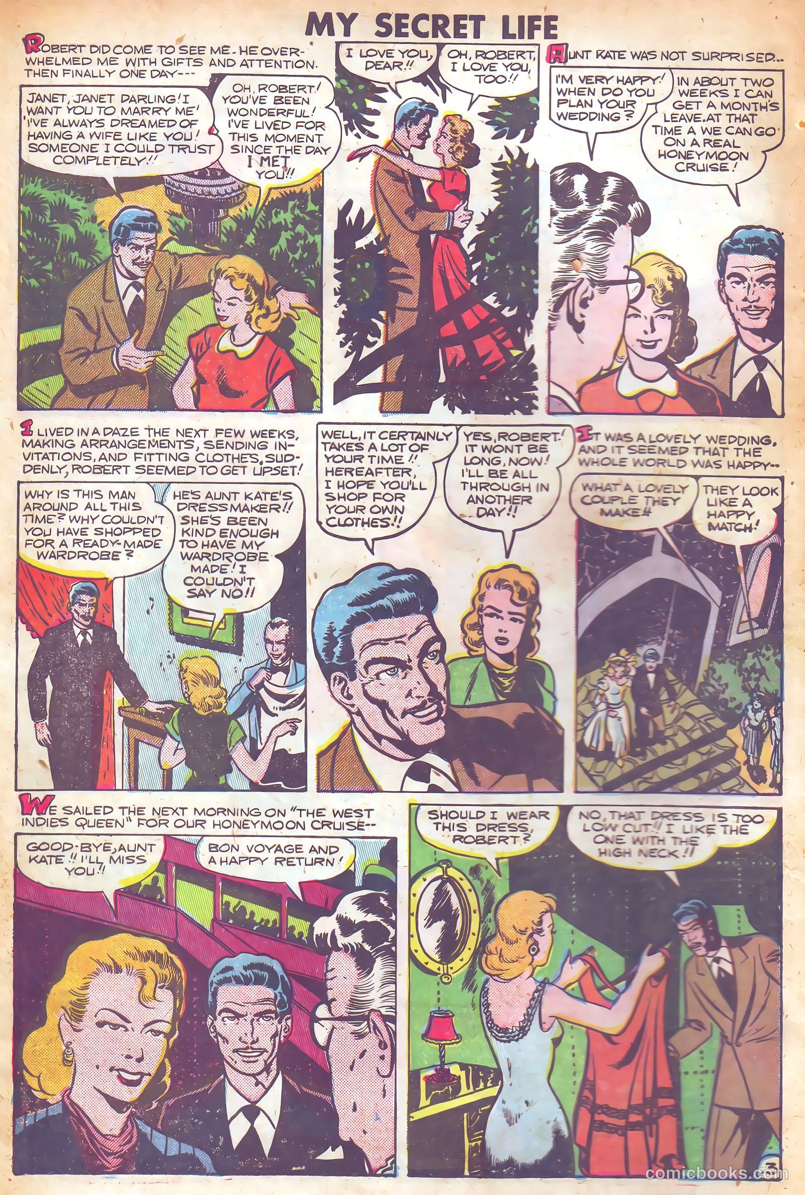 My Secret Life #25 (1950) — page 4 of 36