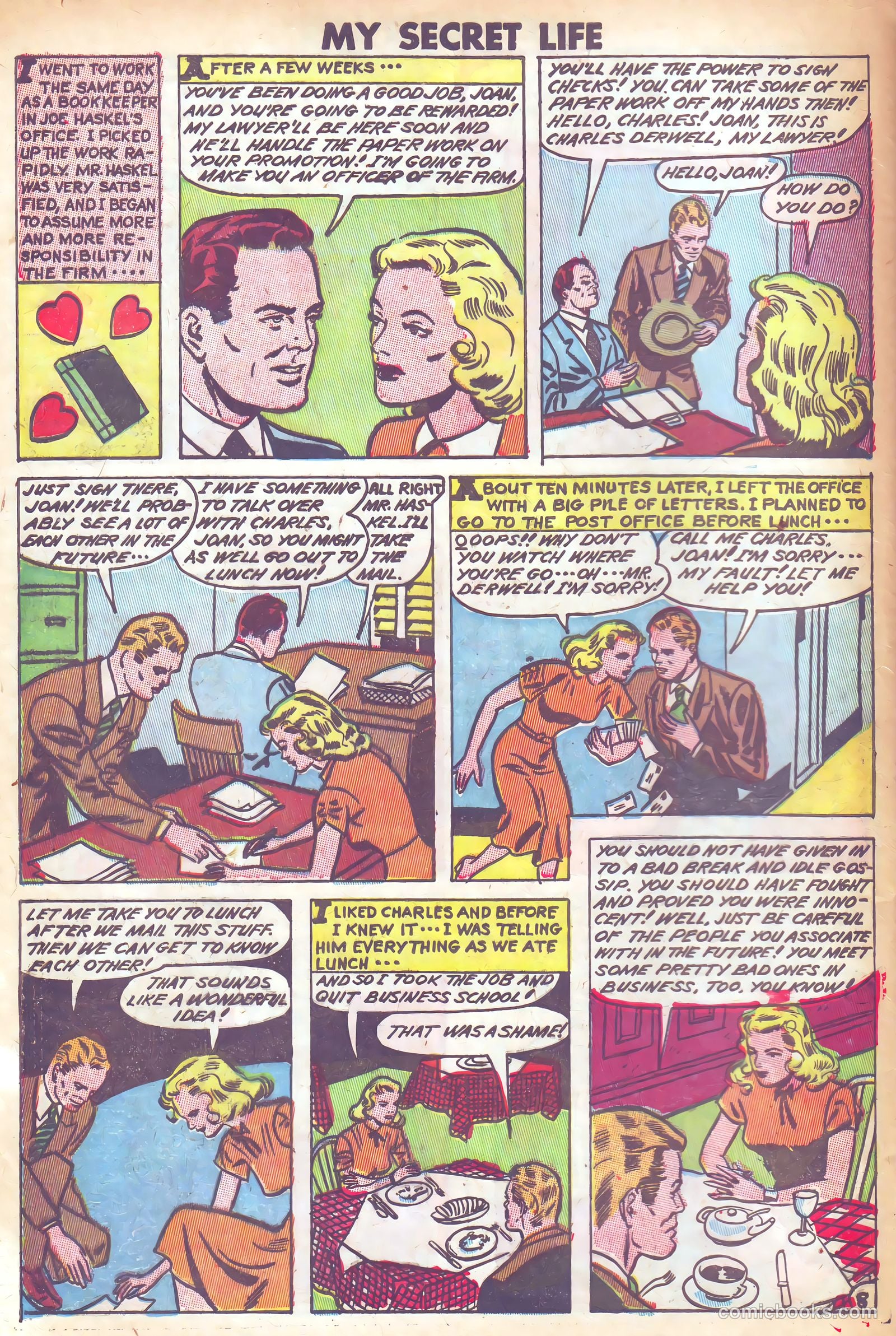 My Secret Life #25 (1950) — page 30 of 36