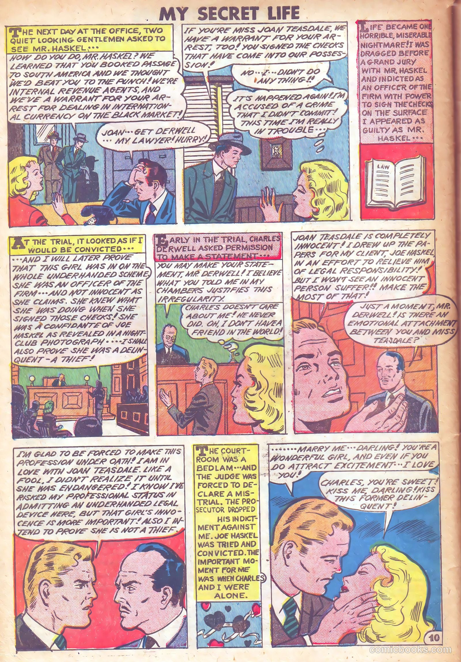 My Secret Life #25 (1950) — page 32 of 36
