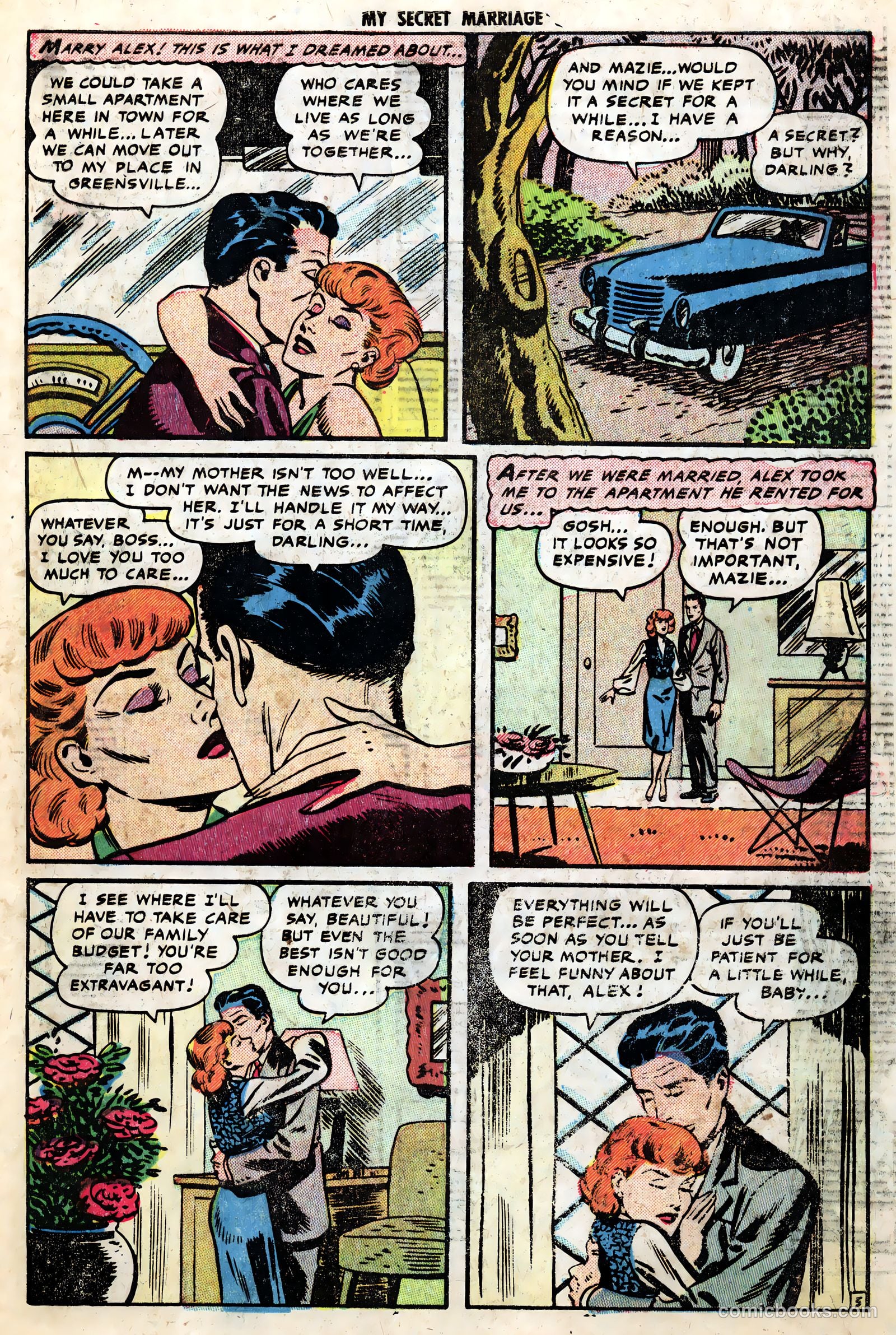 My Secret Marriage #8 (1954) — page 7