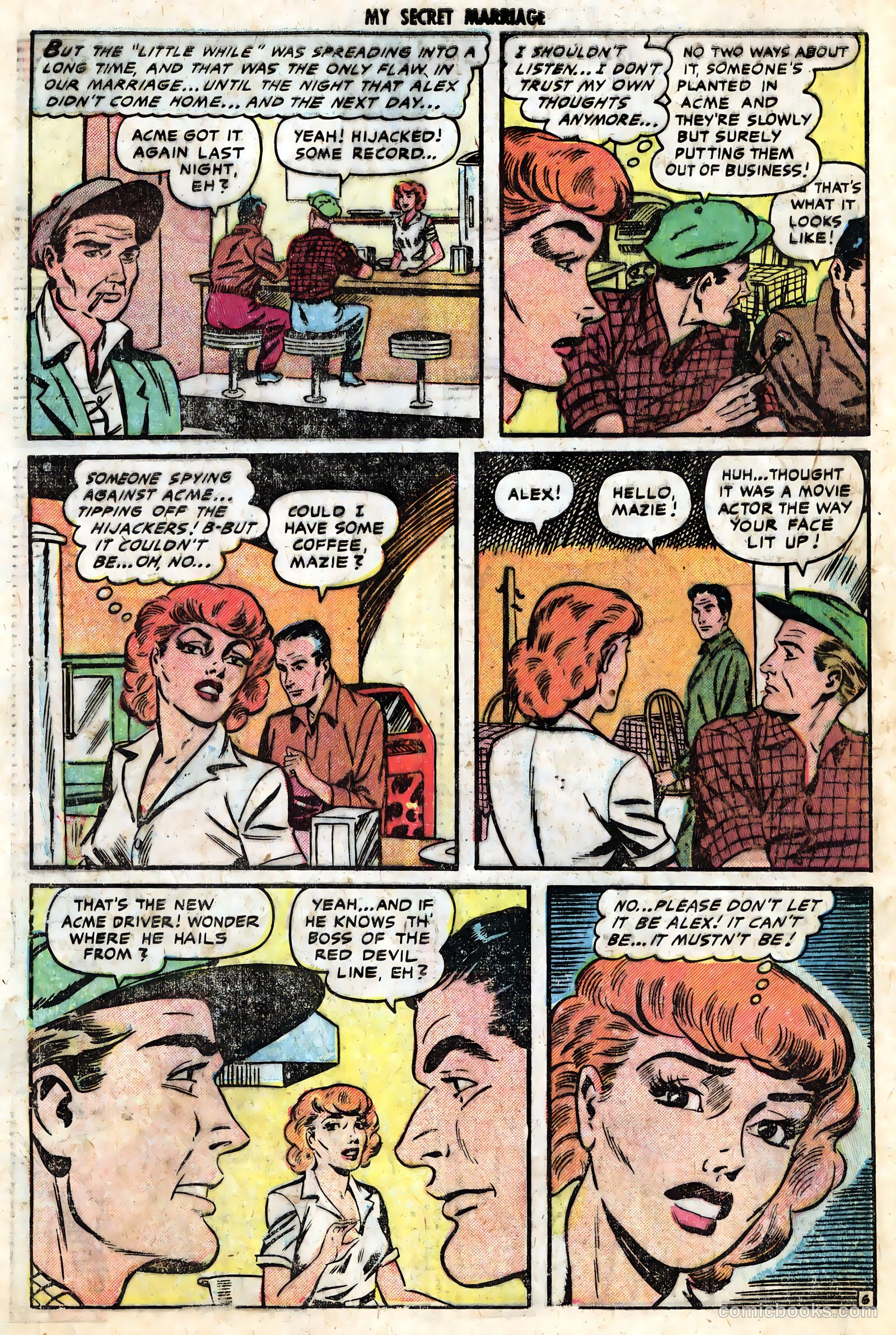 My Secret Marriage #8 (1954) — page 8