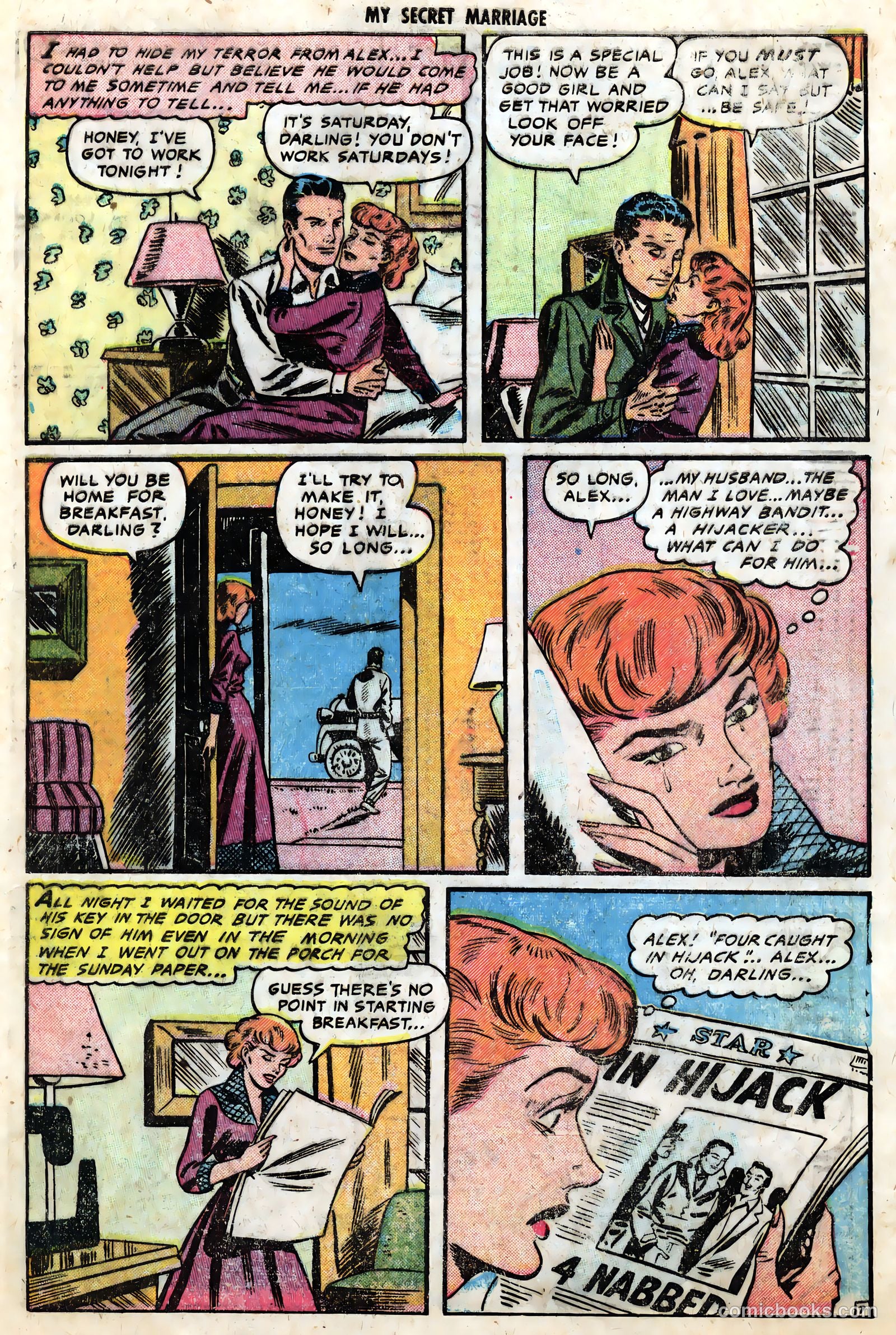 My Secret Marriage #8 (1954) — page 9
