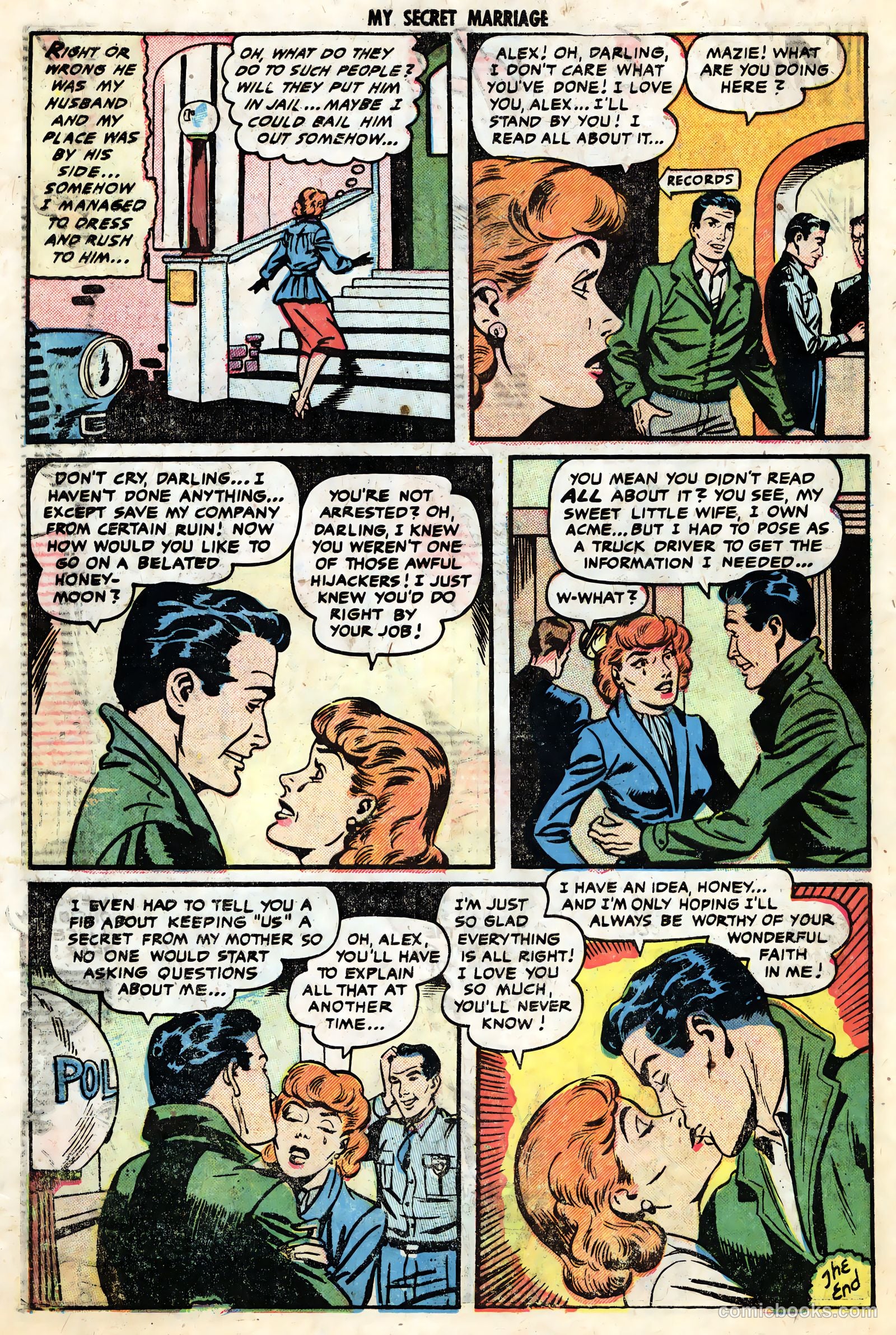 My Secret Marriage #8 (1954) — page 10