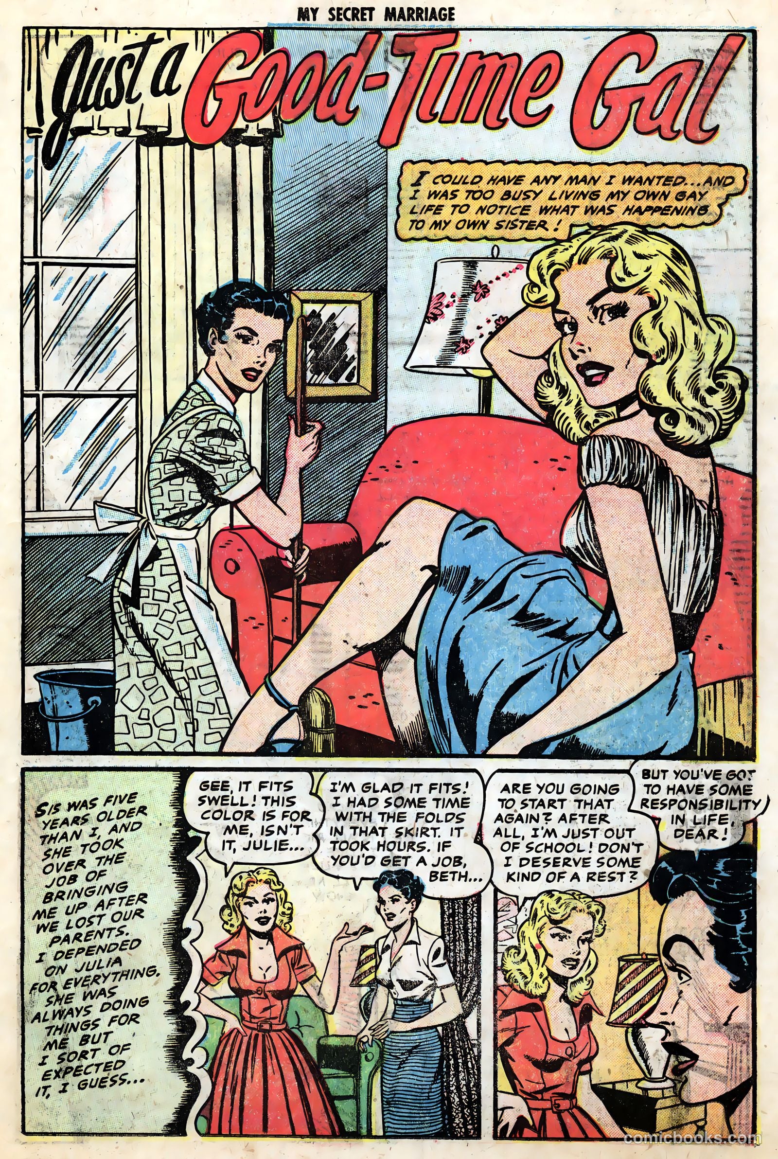 My Secret Marriage #8 (1954) — page 11