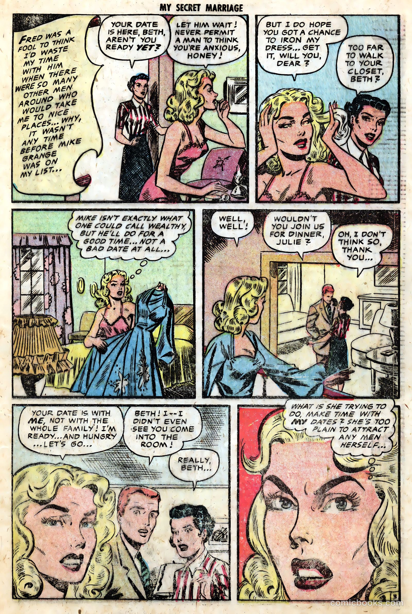 My Secret Marriage #8 (1954) — page 13
