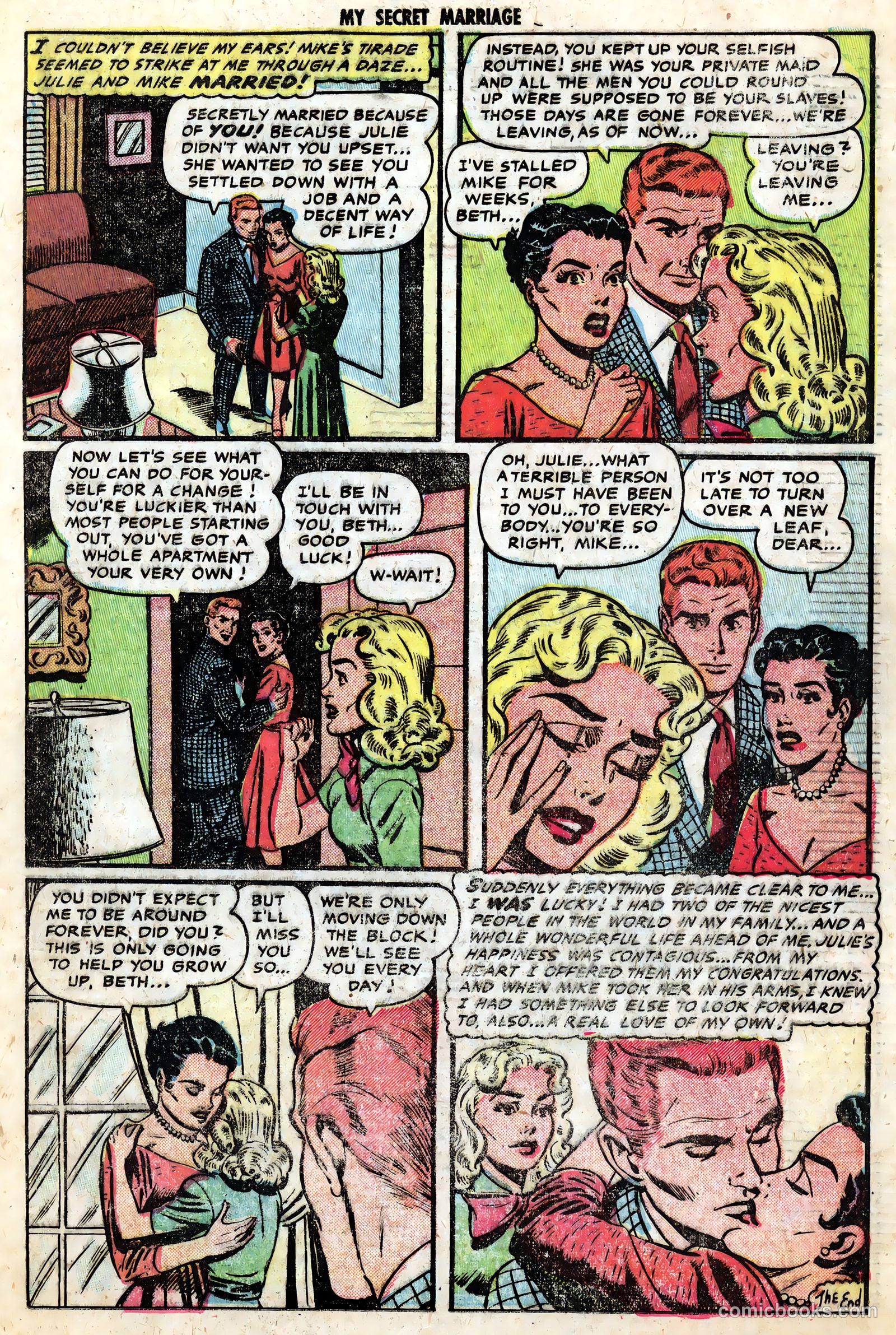 My Secret Marriage #8 (1954) — page 17
