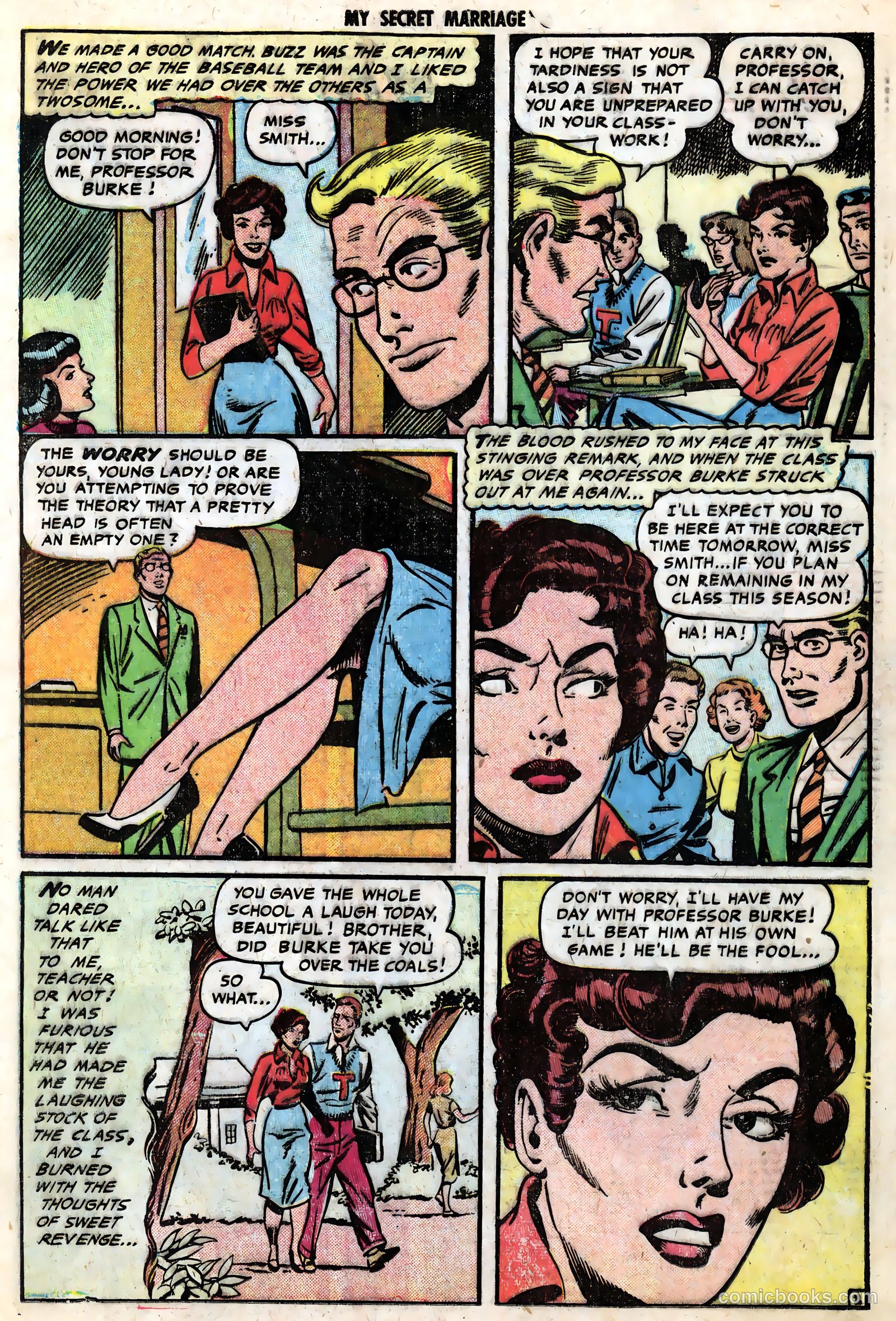 My Secret Marriage #8 (1954) — page 21