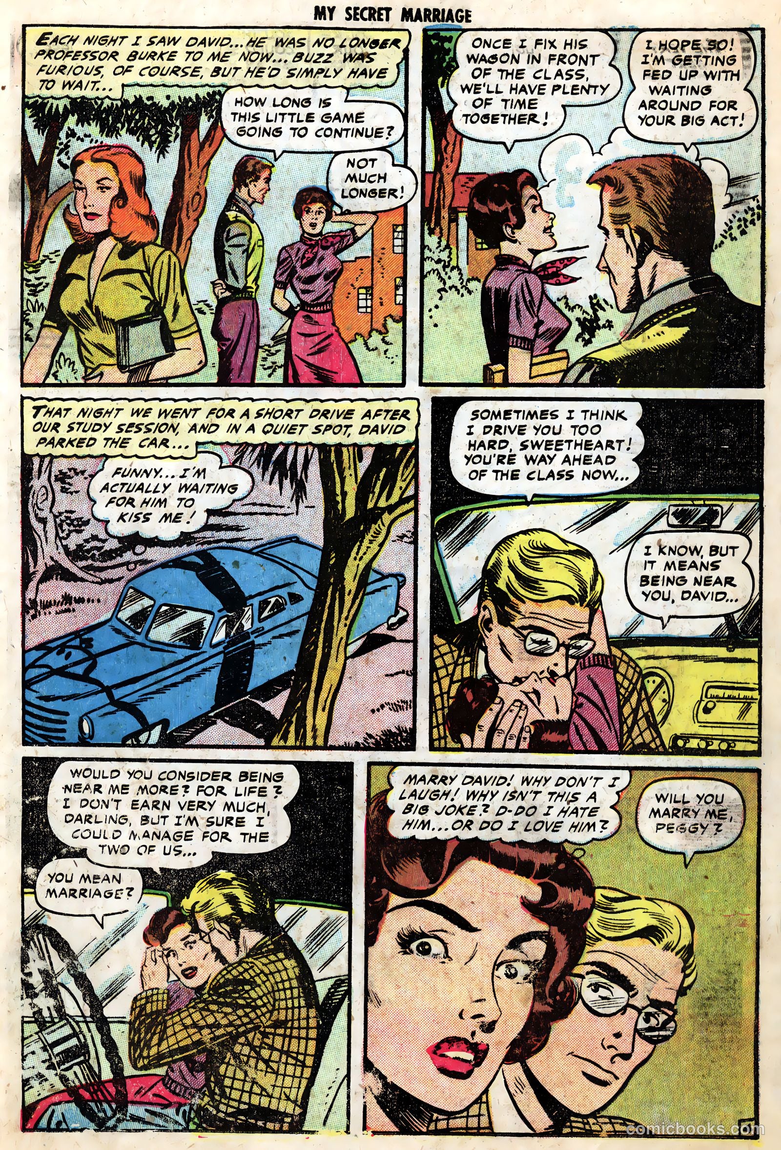 My Secret Marriage #8 (1954) — page 23