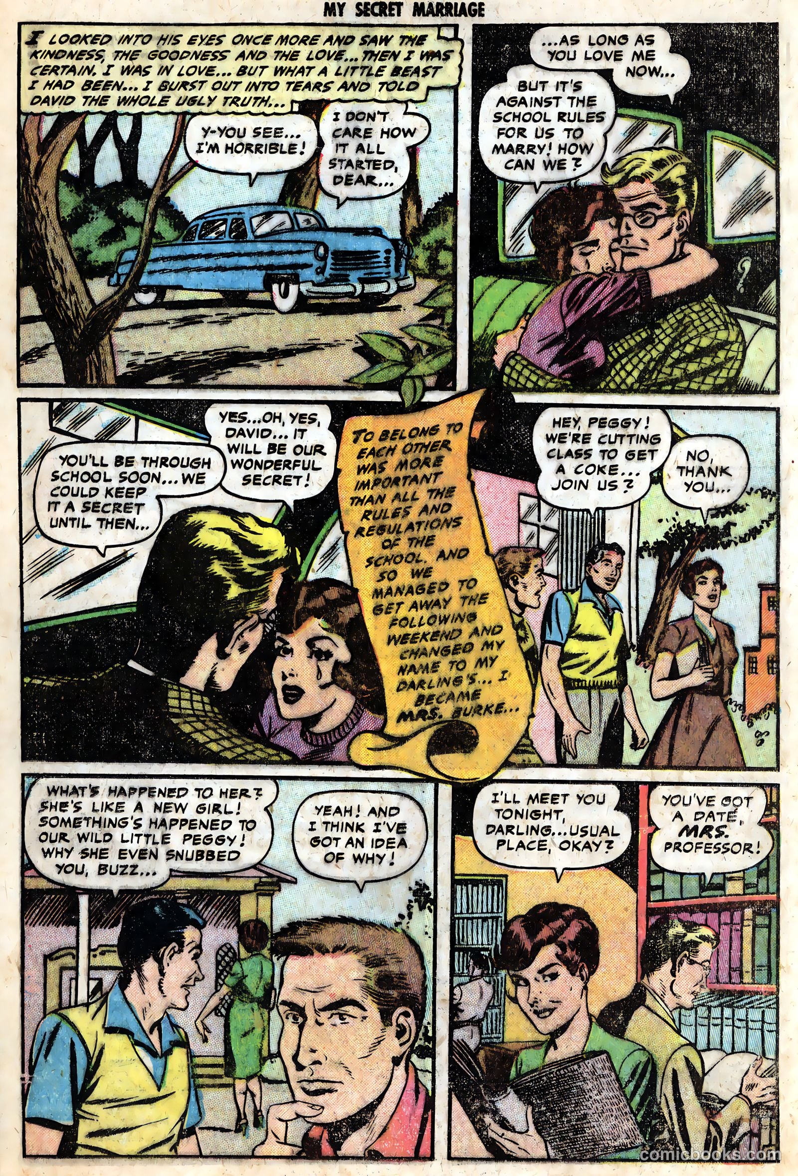 My Secret Marriage #8 (1954) — page 24
