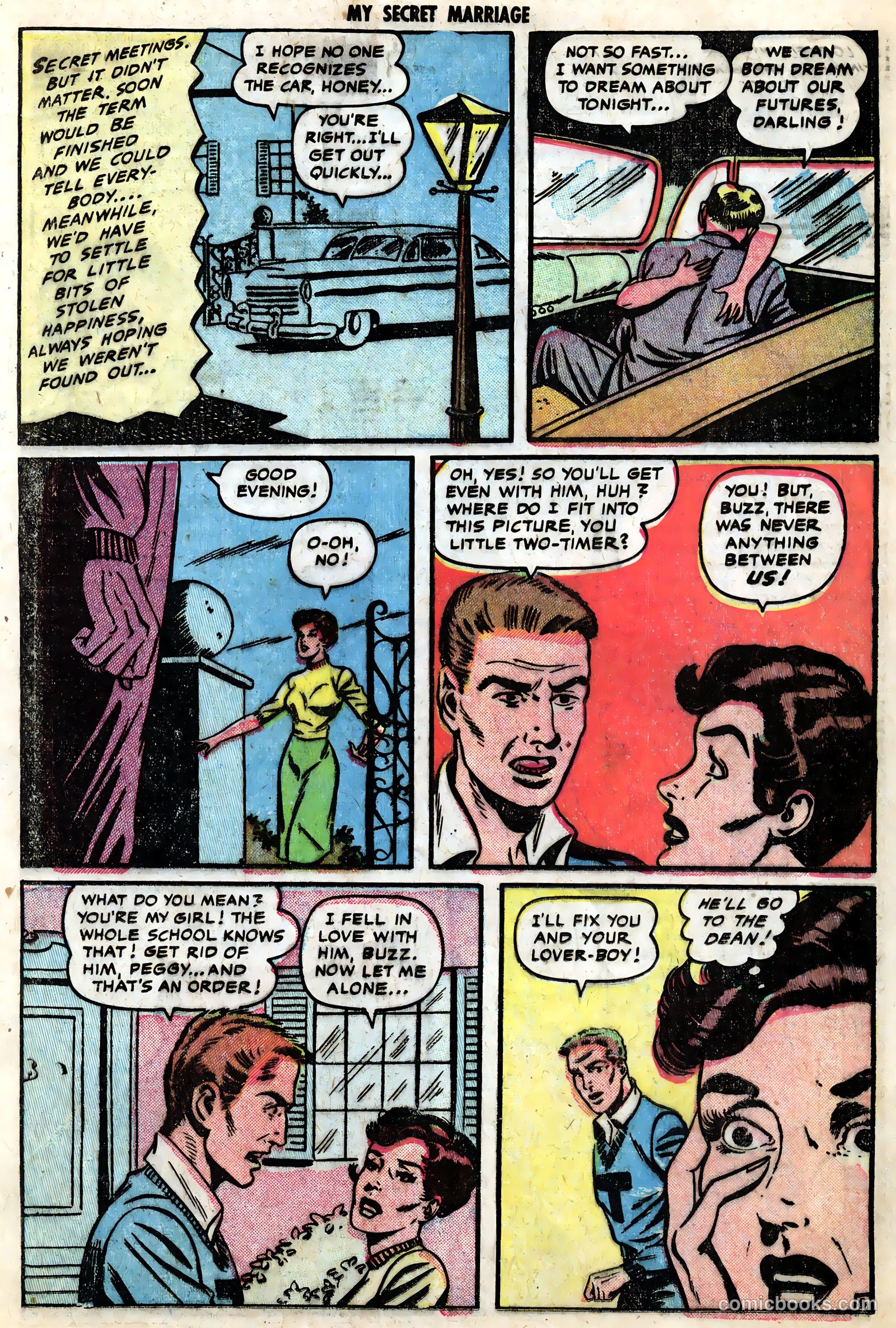 My Secret Marriage #8 (1954) — page 25