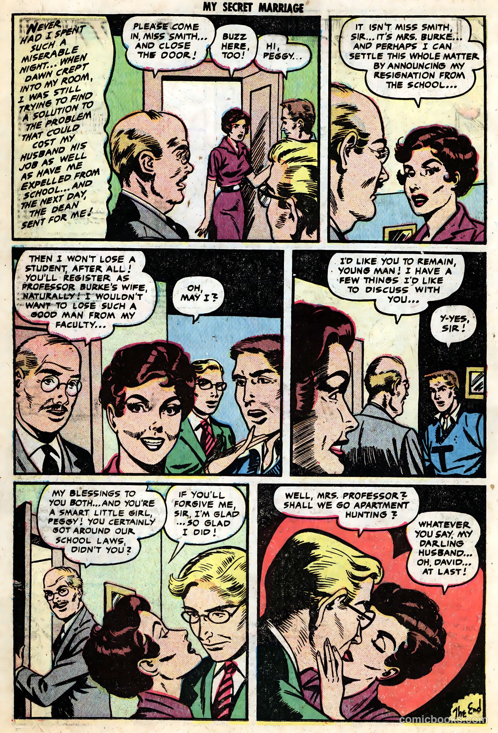 My Secret Marriage #8 (1954) — page 26