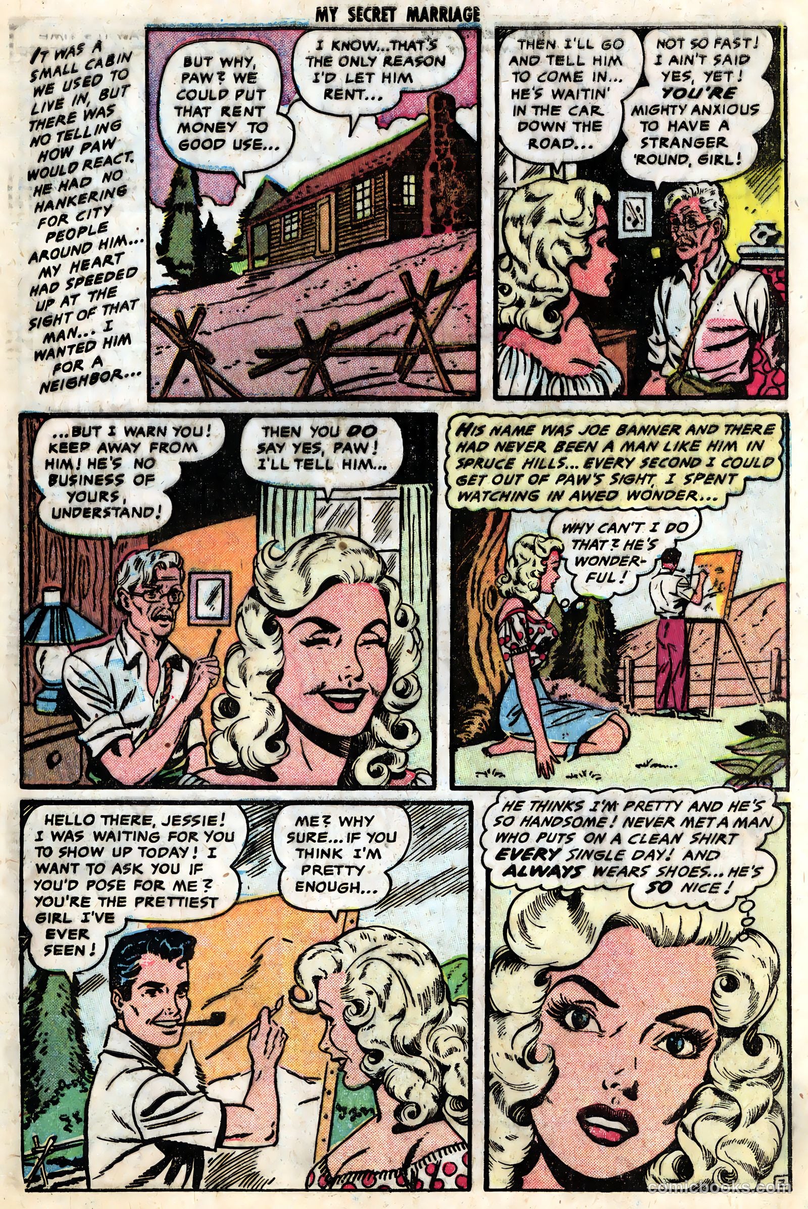 My Secret Marriage #8 (1954) — page 28