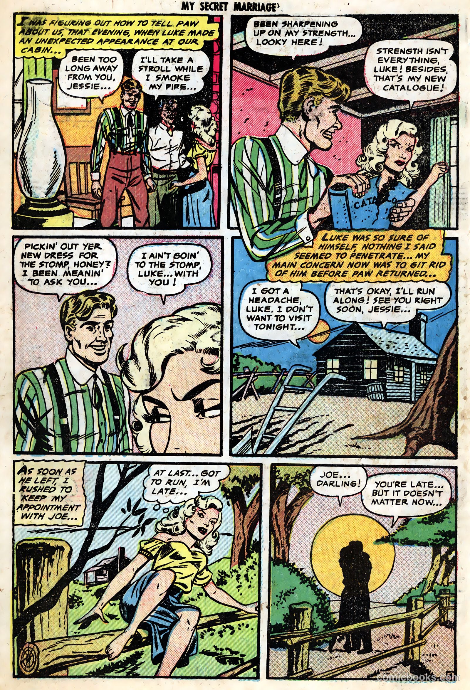 My Secret Marriage #8 (1954) — page 30