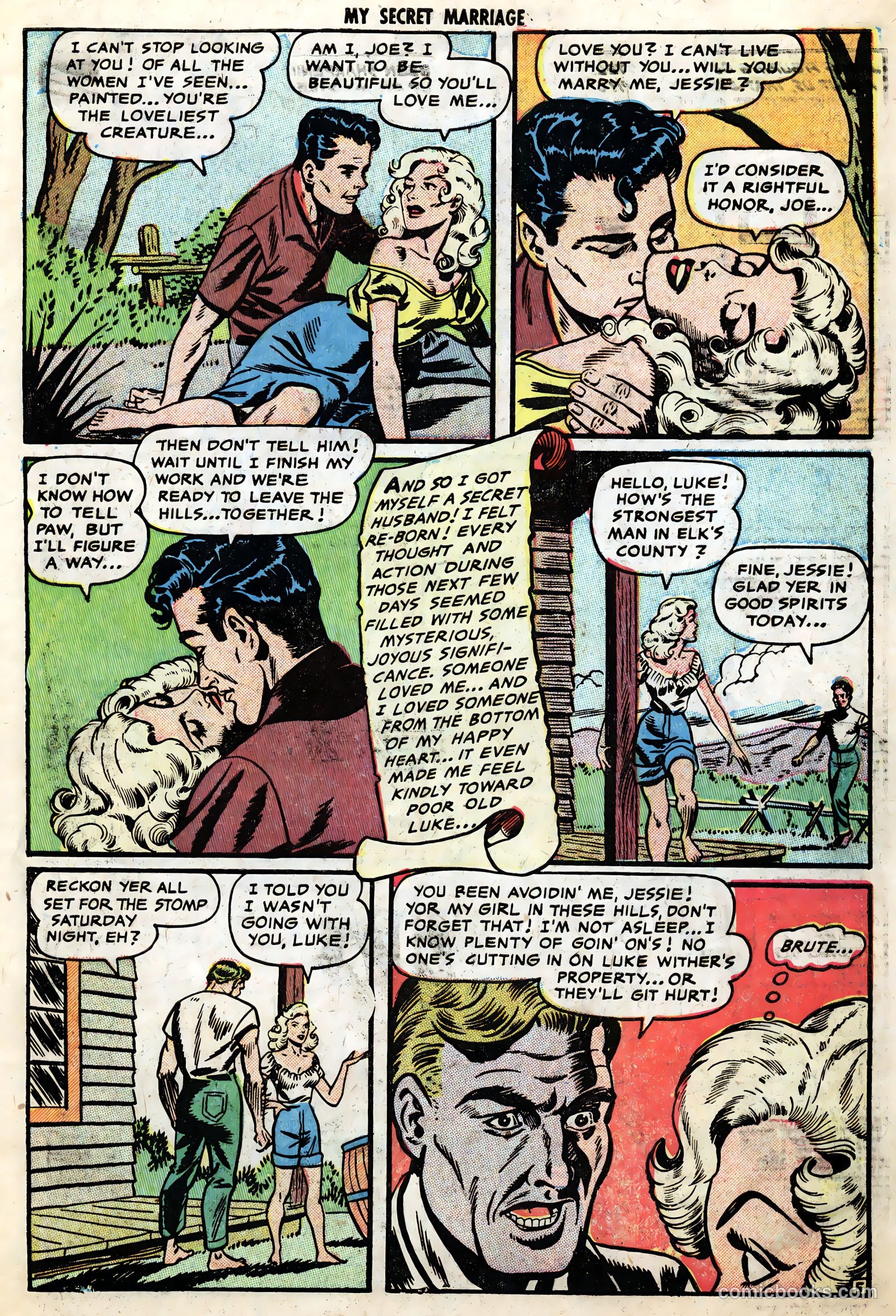 My Secret Marriage #8 (1954) — page 31