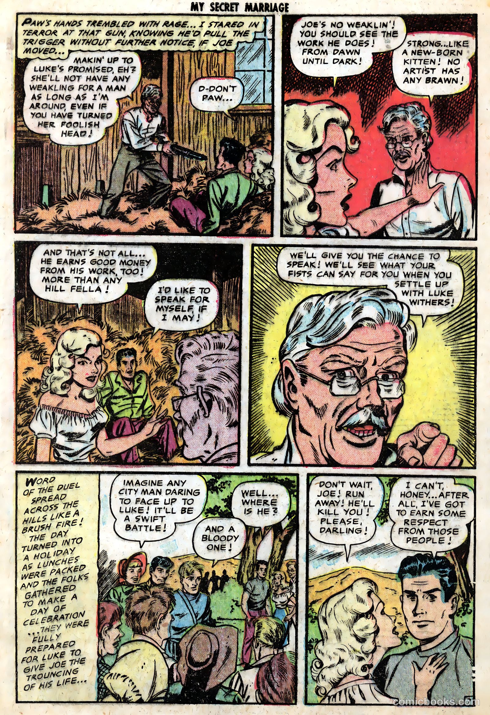 My Secret Marriage #8 (1954) — page 33