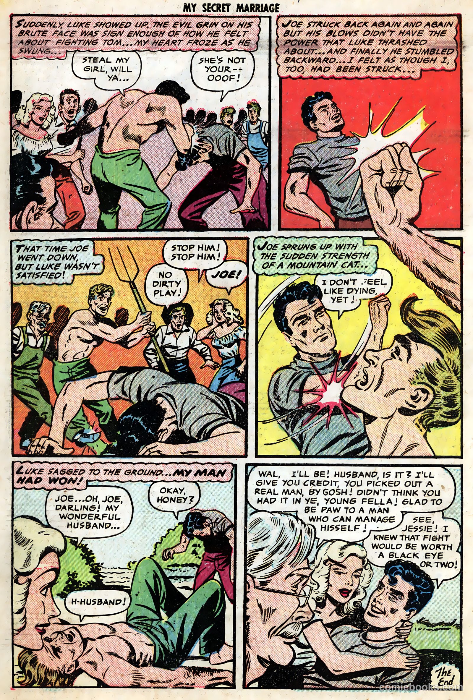 My Secret Marriage #8 (1954) — page 34