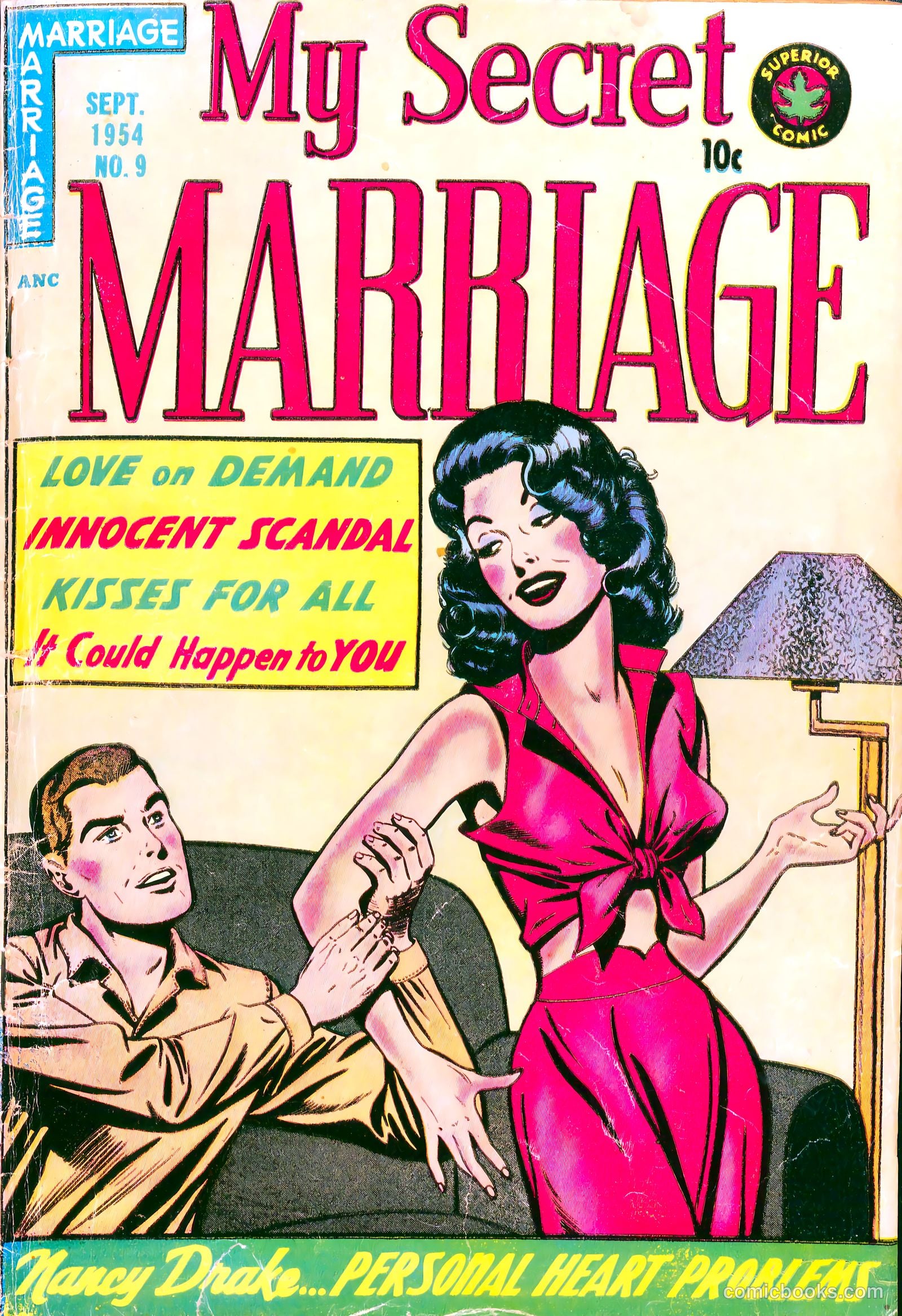 My Secret Marriage #9 (1954) — page 1 of 36