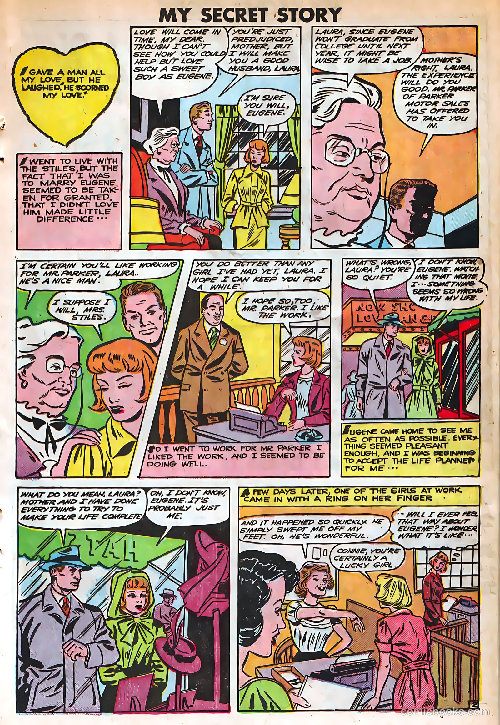 My Secret Story #29 (1950) — page 12 of 34