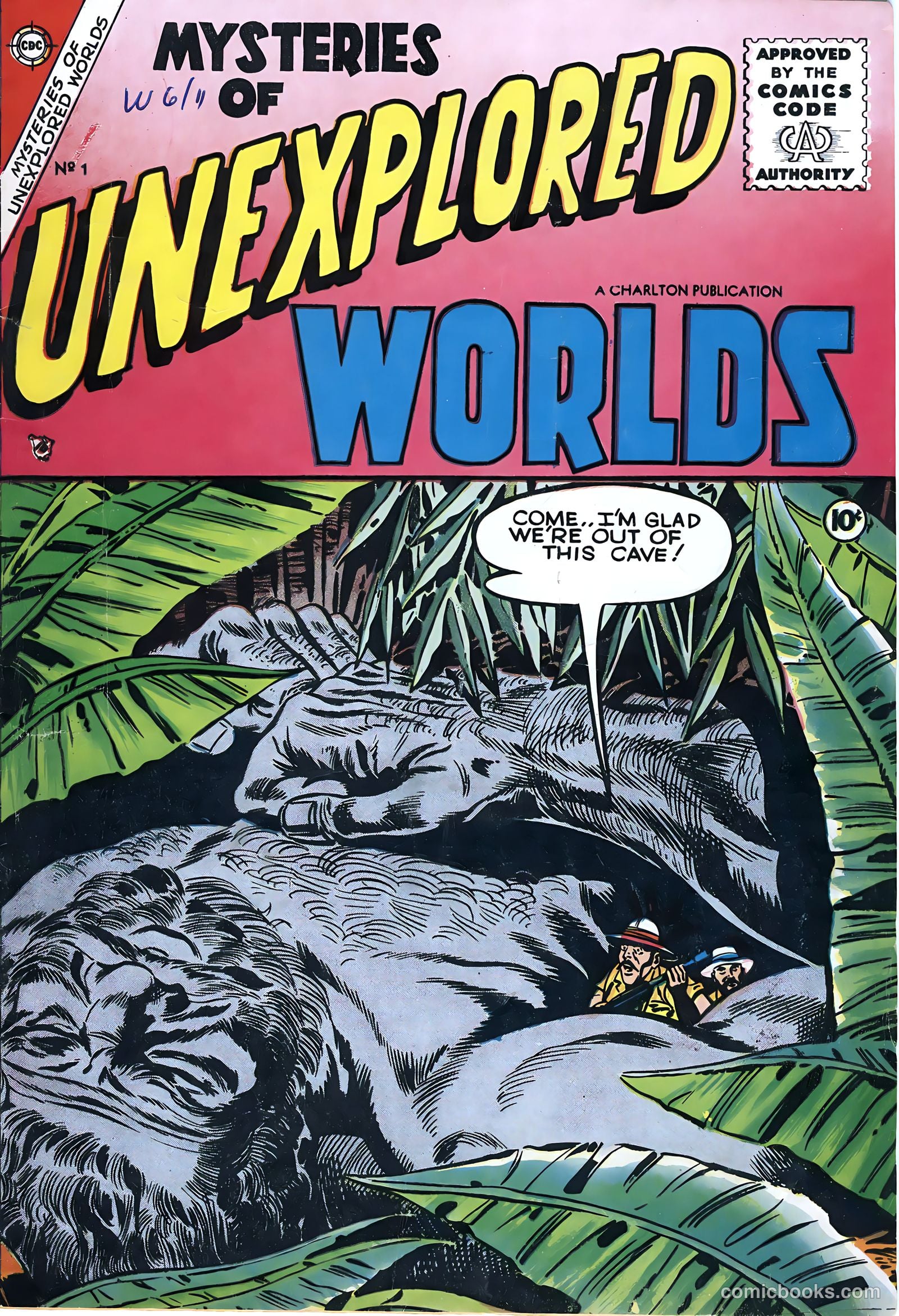 Mysteries of Unexplored Worlds #1 (1956) — page 1 of 36
