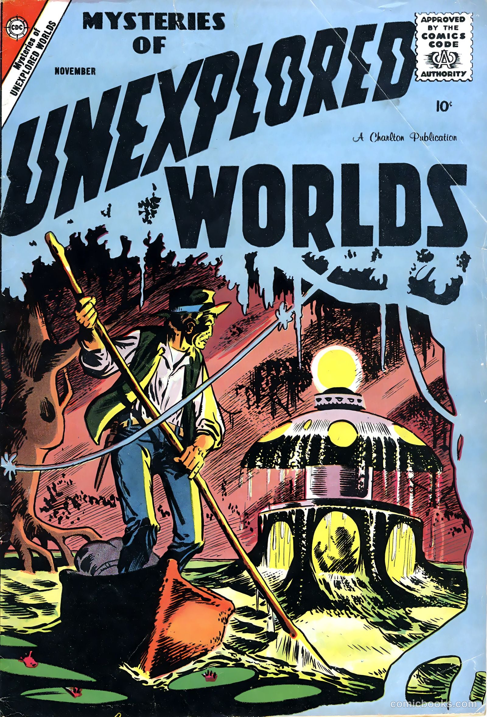 Mysteries of Unexplored Worlds #10 (1958) — page 1 of 36